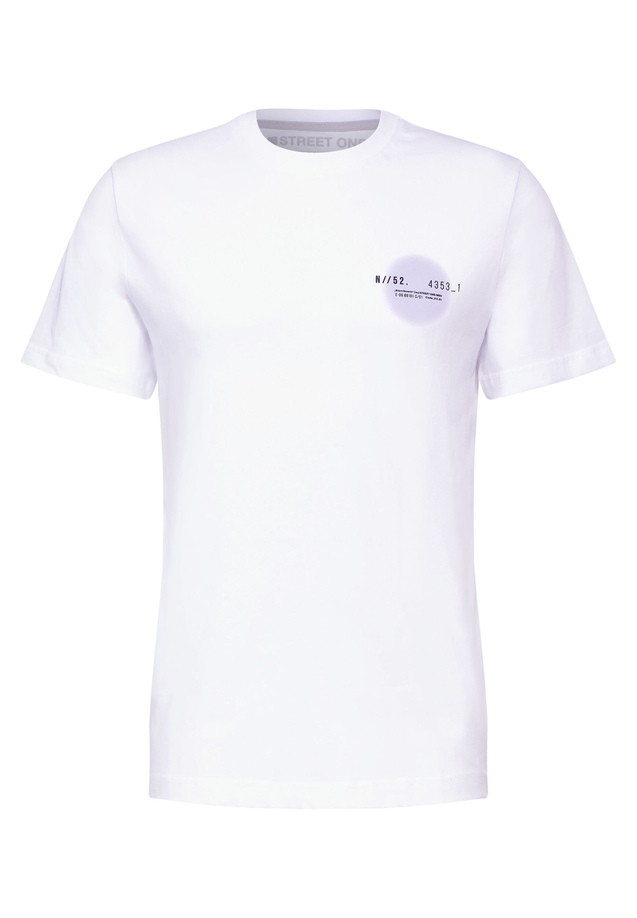 STREET ONE MEN T-Shirt, aus reiner Baumwolle