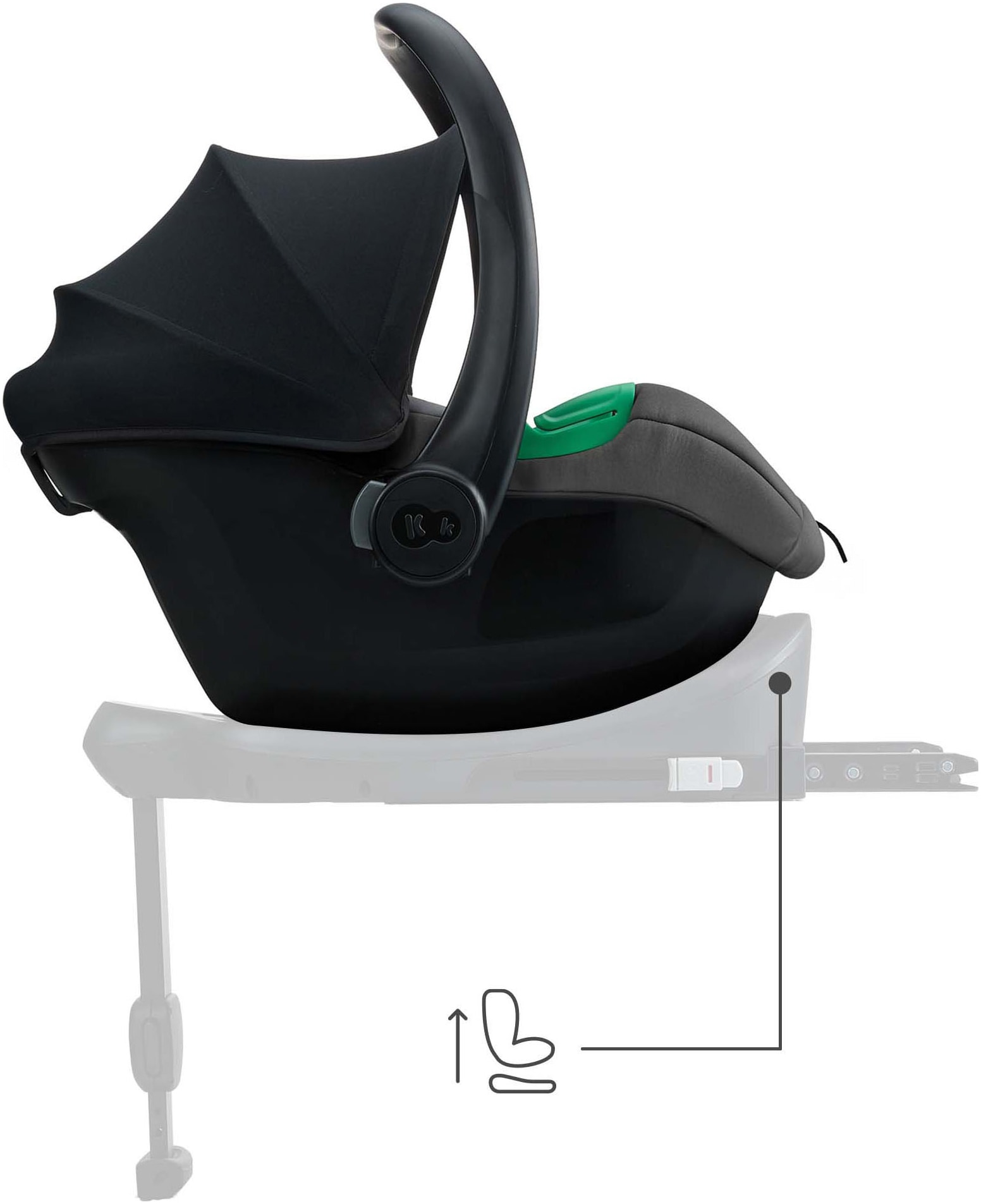 Kinderkraft Babyschale »MINK PRO2 iSize«