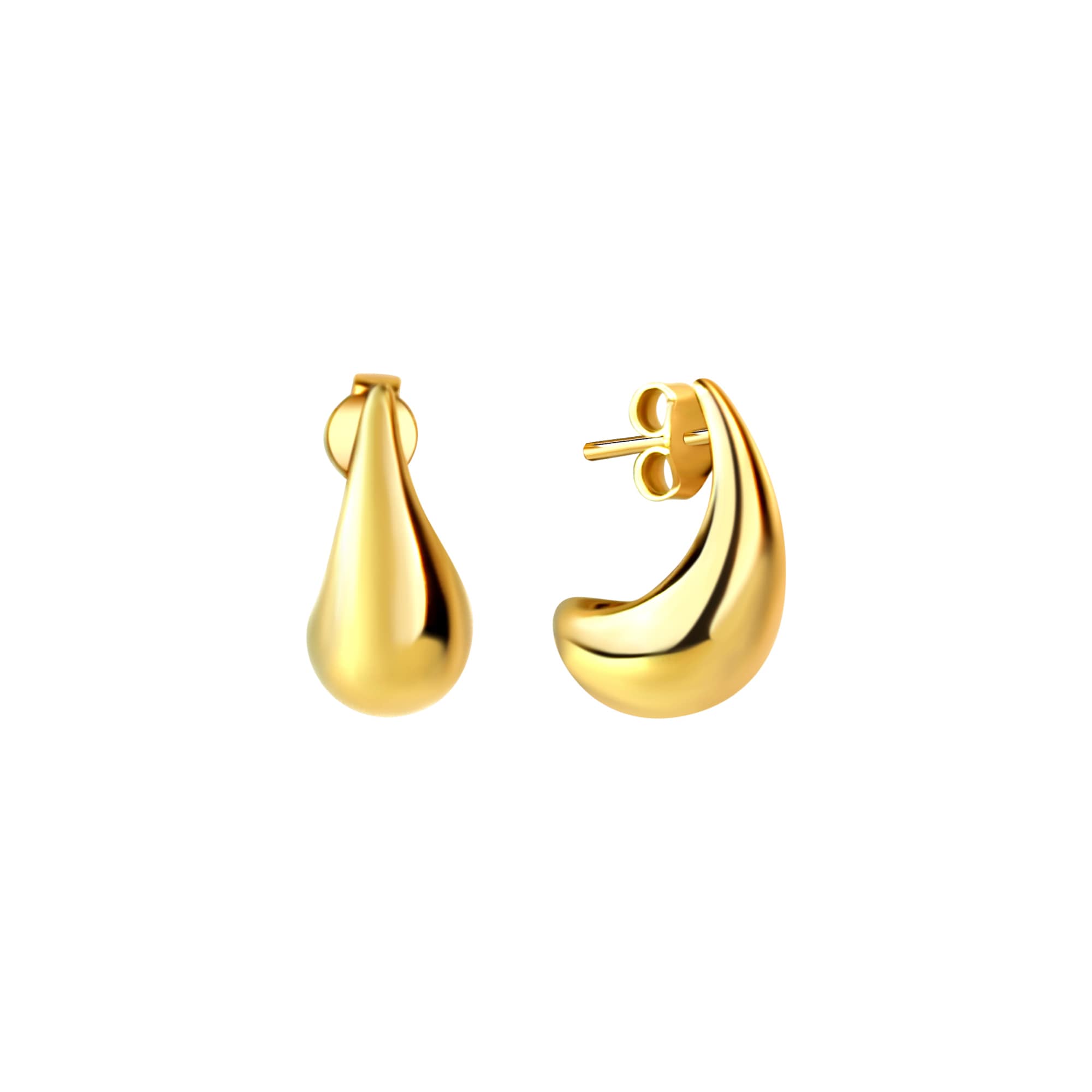 Vivance Paar Ohrstecker »925 Sterling Silber vergoldet«