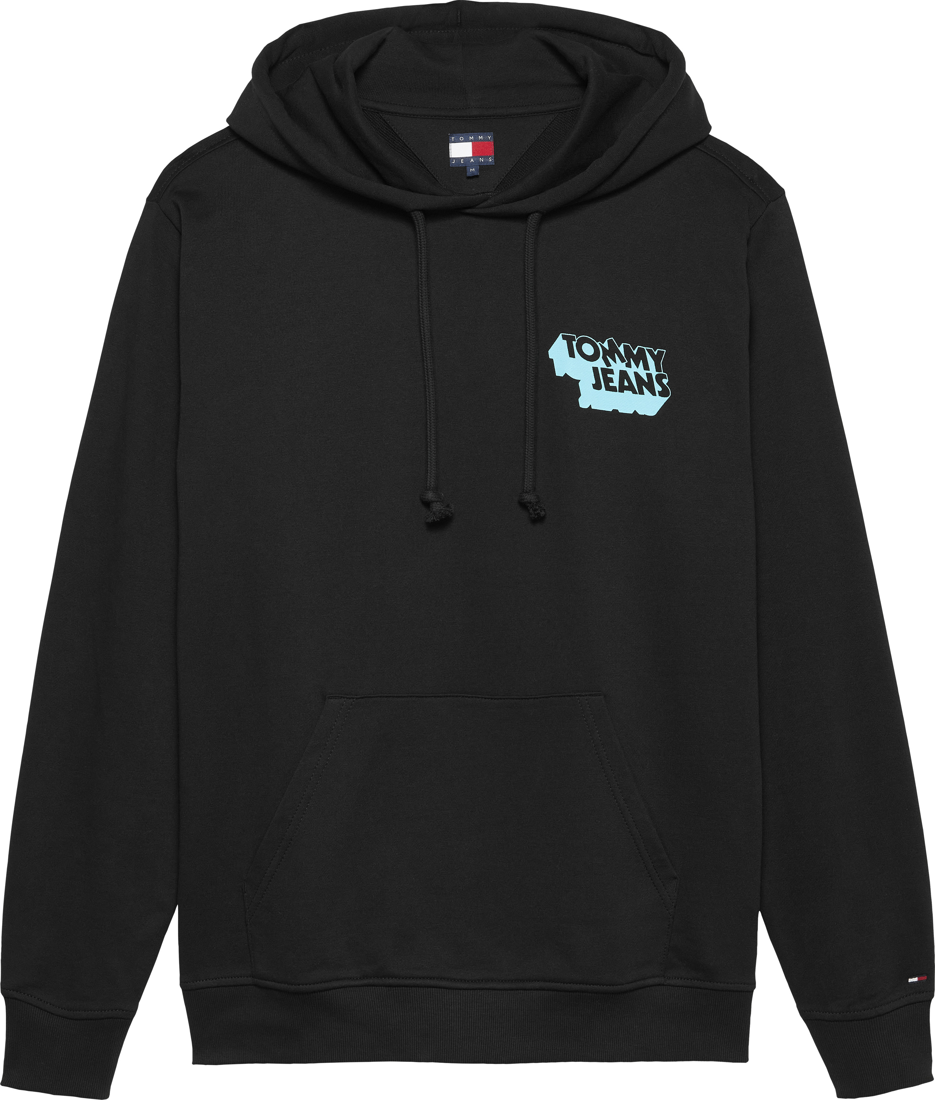 Thumbnail - Tommy Jeans Kapuzensweatshirt "TJM STACK BACK LOGO HOODIE EXT", Mit Rundhalsausschnitt