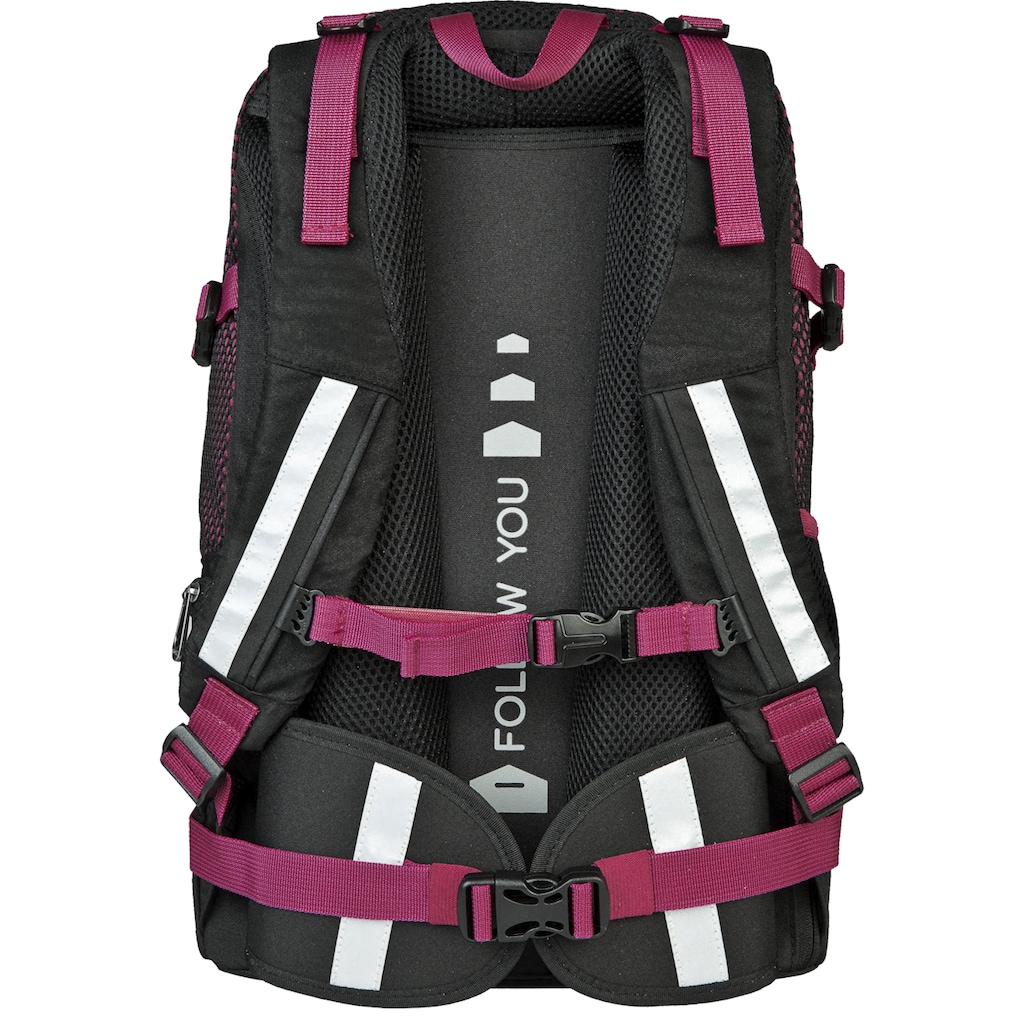 neoxx Schulrucksack »Active, Crazy in Mesh«, reflektierende Details