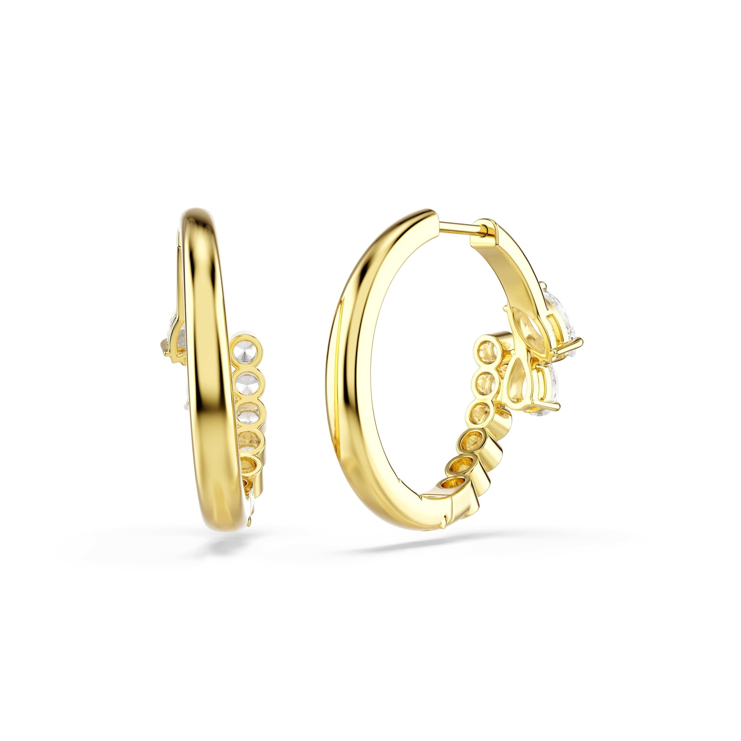 Swarovski Paar Creolen »Schmuck Geschenk MESMERA Ohrringe« mit Swarovski® Kristall
