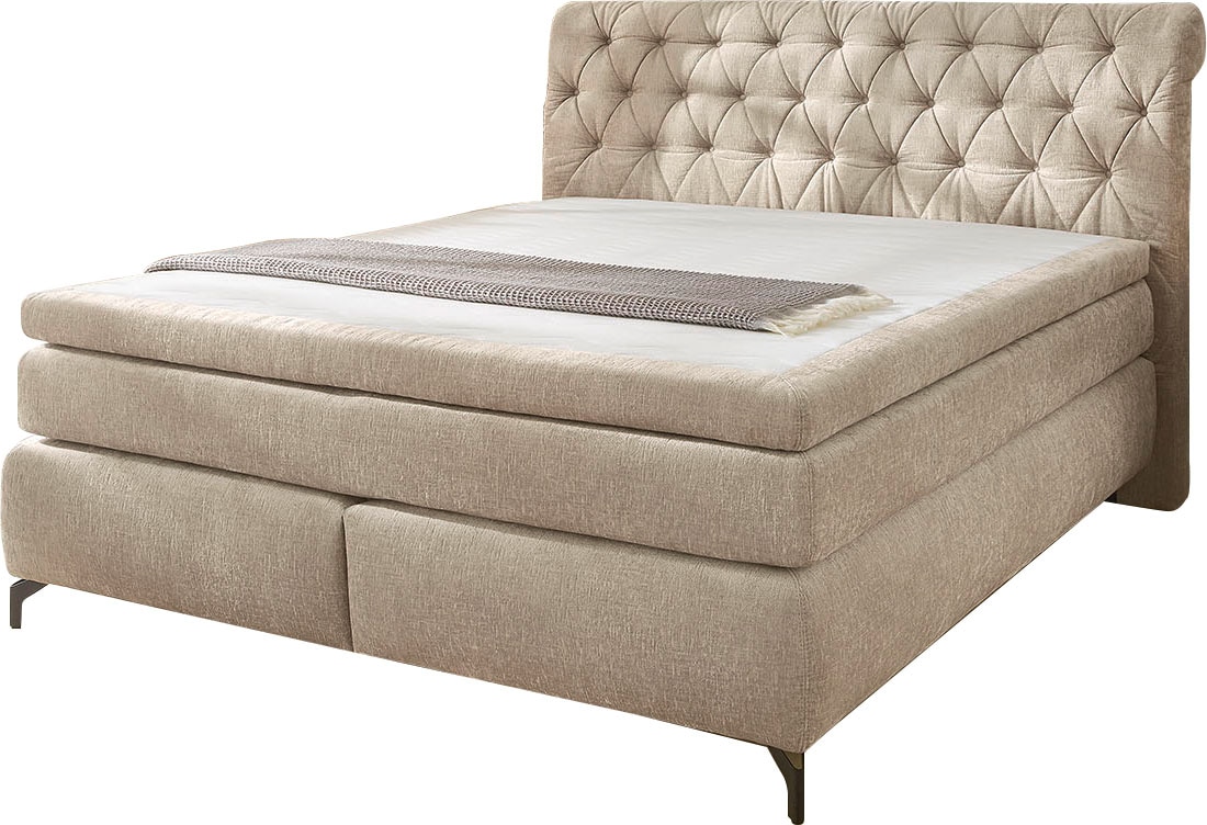 Jockenhöfer Gruppe Boxspringbett "Scarlett mit einer hochwertigen 7-Zonen-T günstig online kaufen