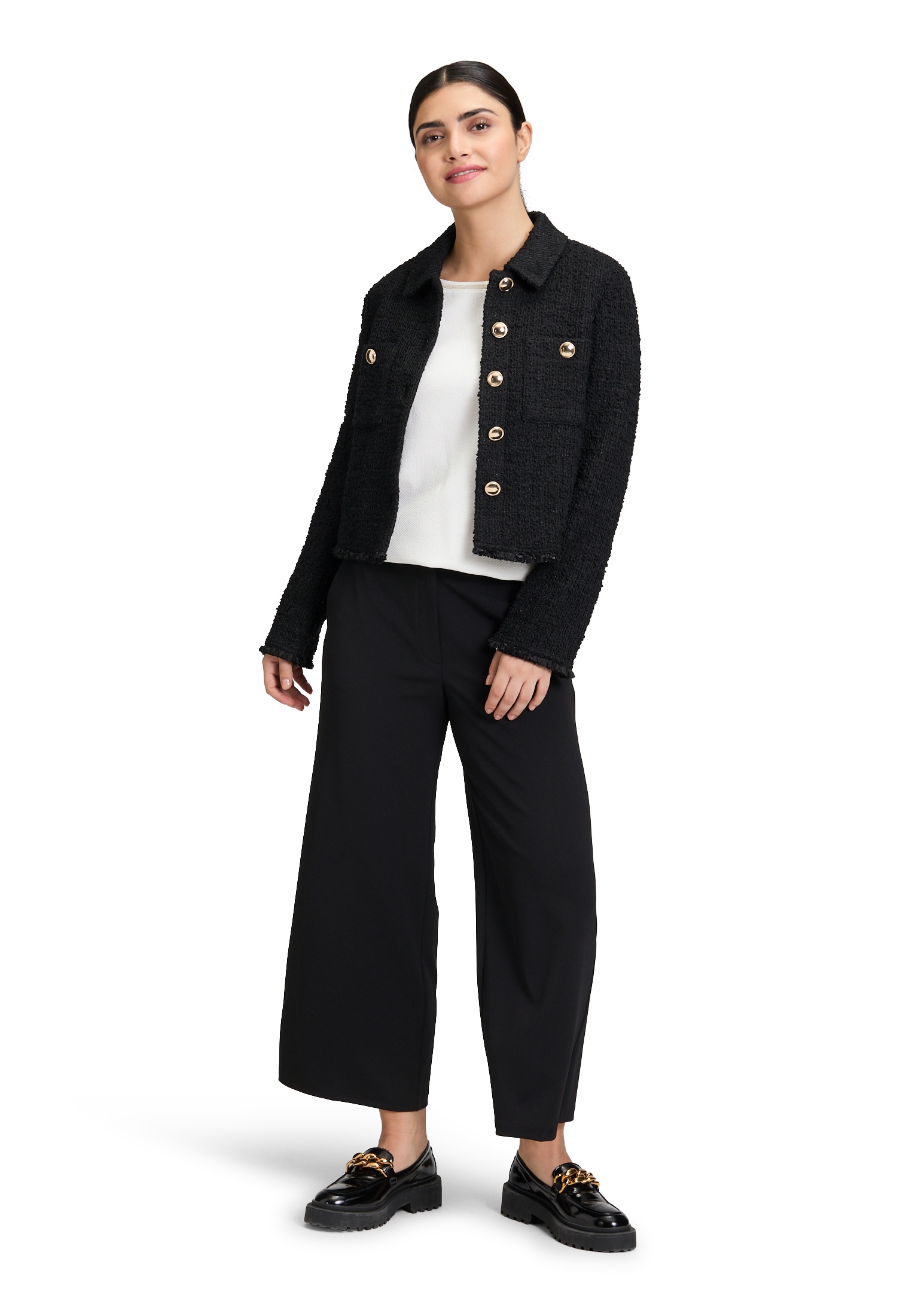 Betty Barclay Jackenblazer »Betty Barclay Damen Blazer-Jacke langarm«, Material