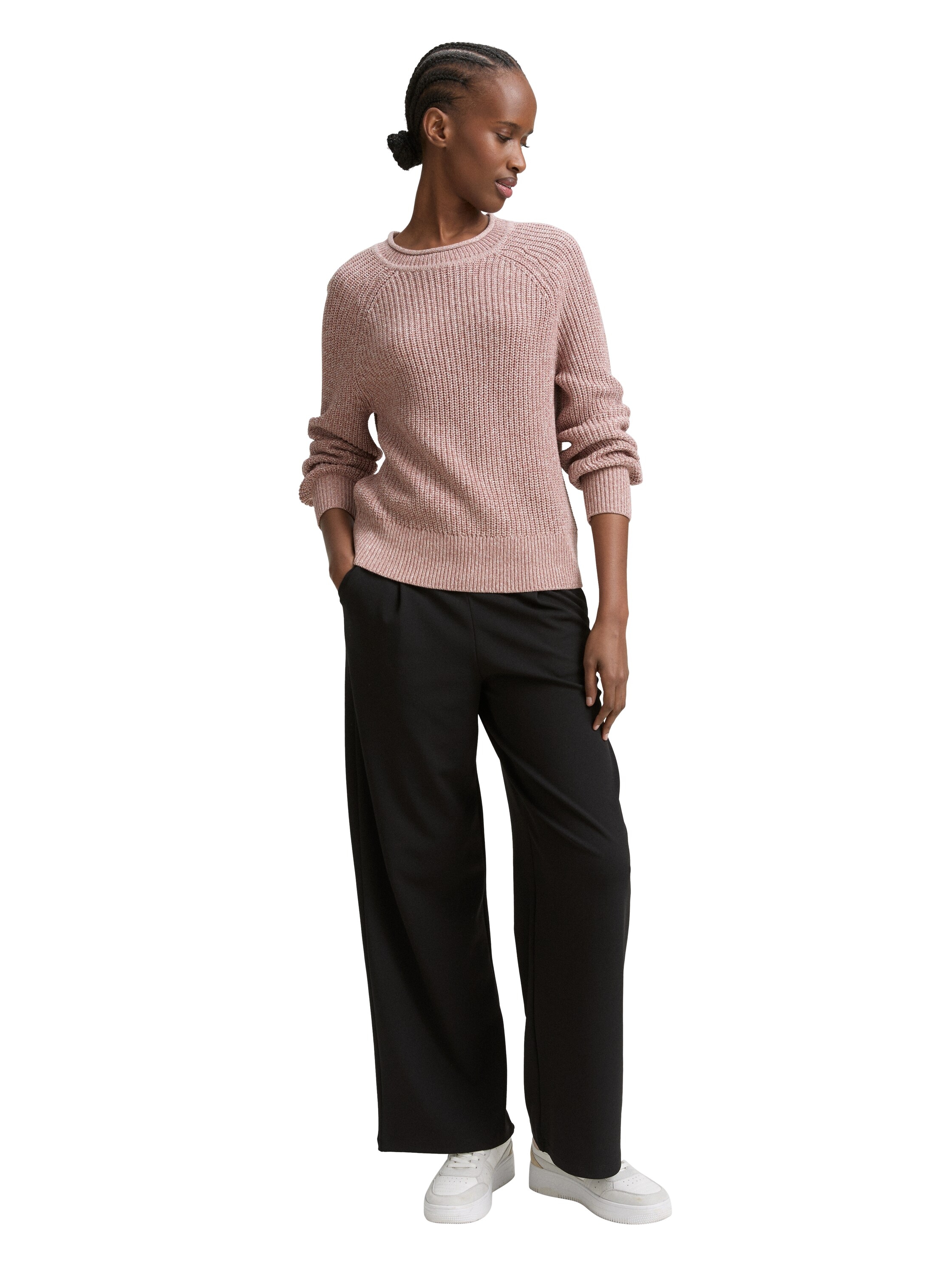 TOM TAILOR Denim Strickpullover, mit Strick-Struktur