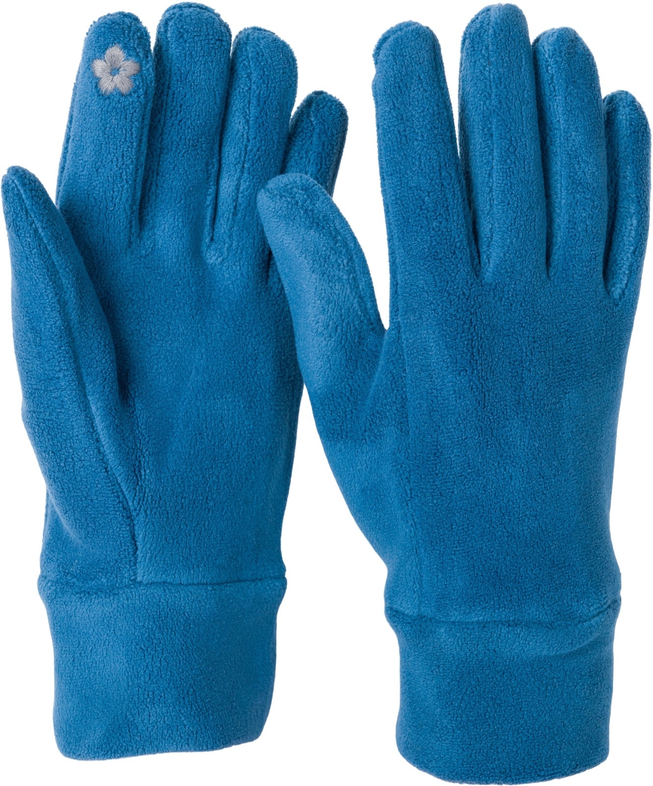 styleBREAKER Fleecehandschuhe "Einfarbige Touchscreen Fleece Handschuhe" 1 Stk.