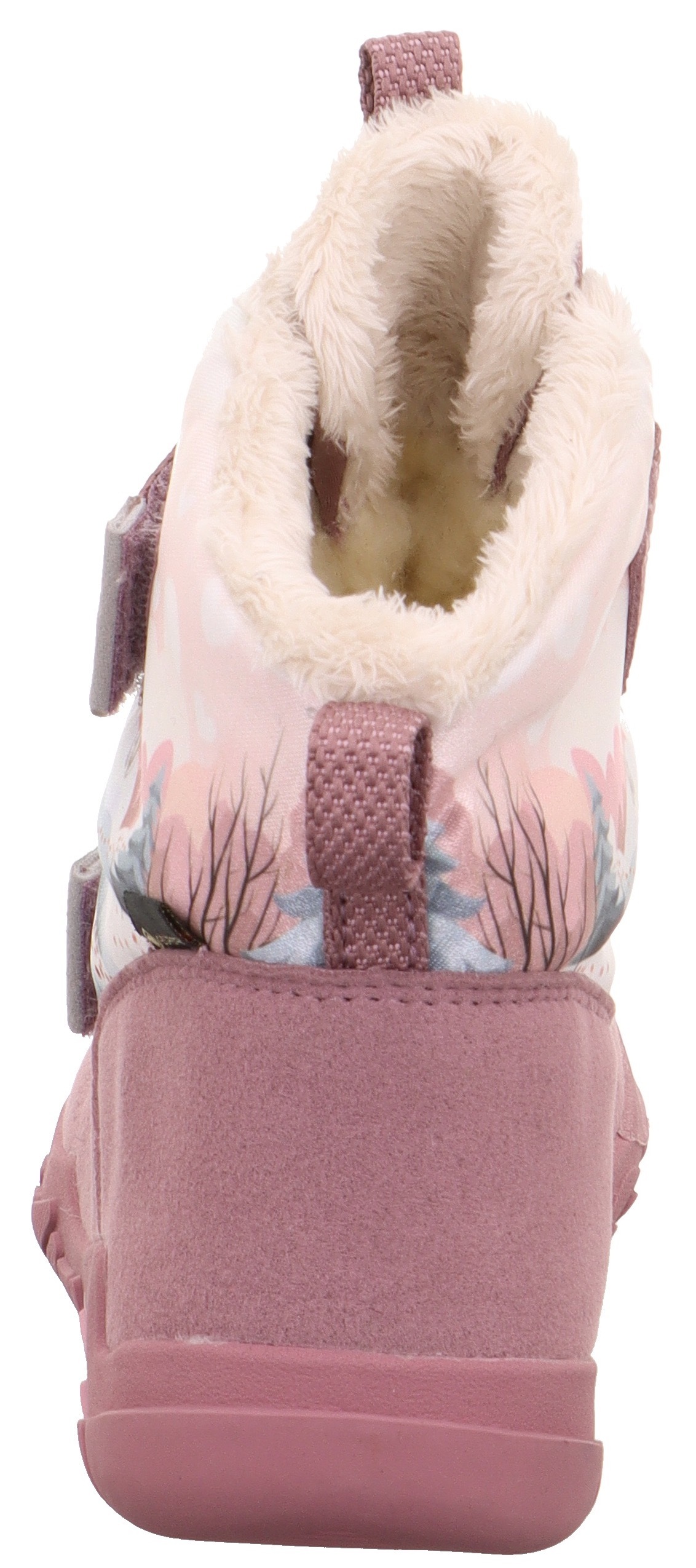 Thumbnail - Superfit Winterstiefel "TRACE WMS: mittel", Barfußschuh, Klettstiefel, Winterschuh mit Digital Druck