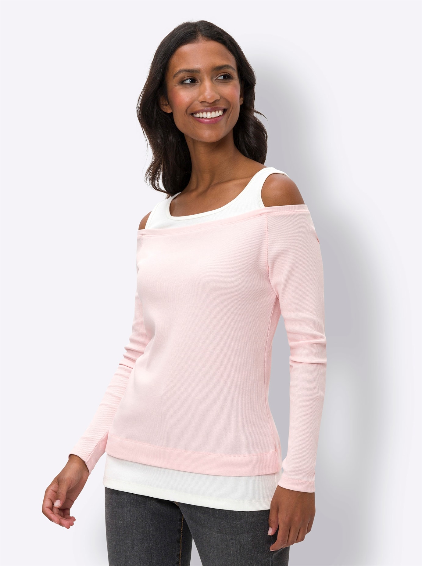 heine 2-in-1-Shirt »2-in-1-Shirt«, (1 tlg.)