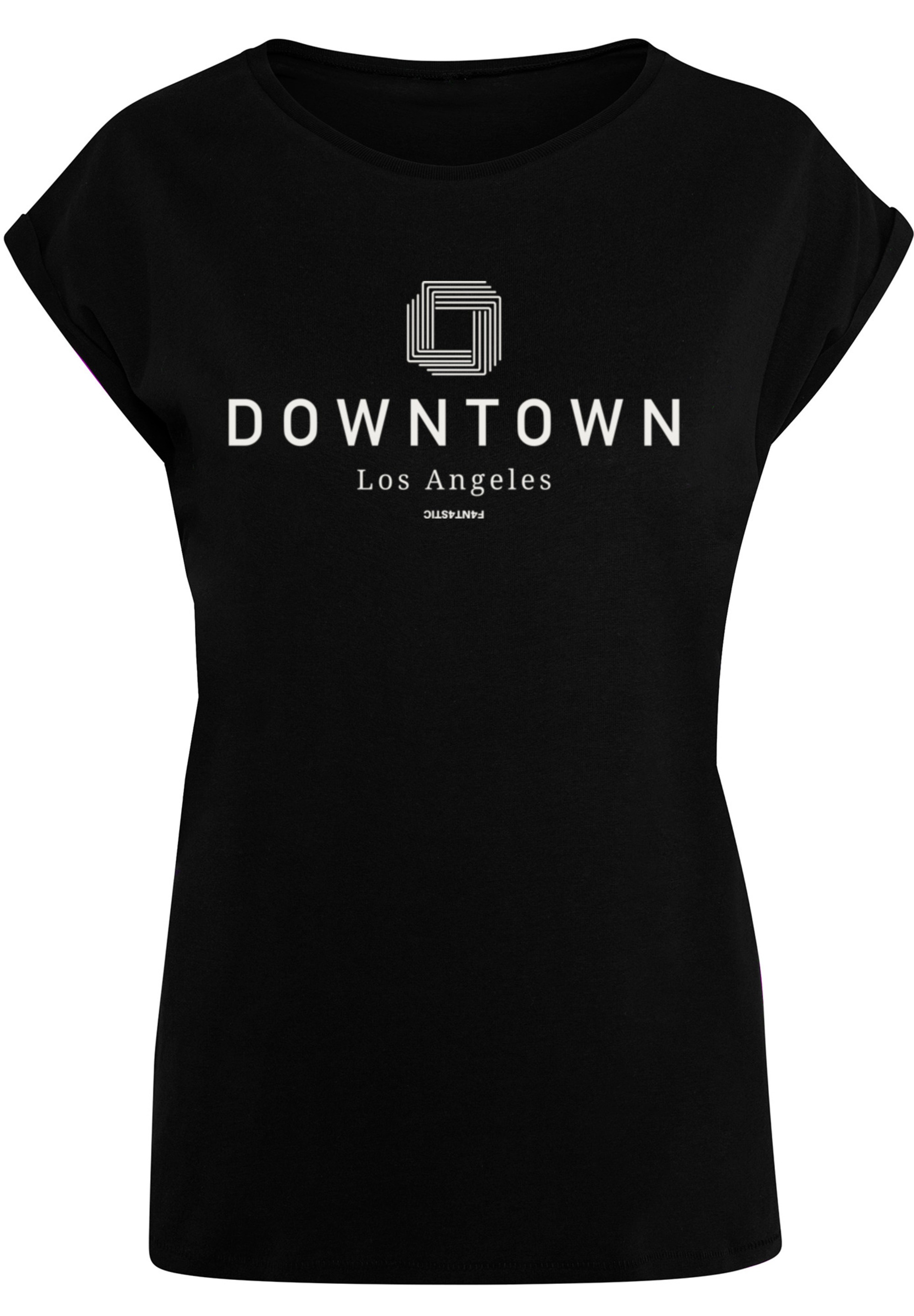 F4NT4STIC T-Shirt »Downtown LA SHORT SLEEVE TEE«, Print