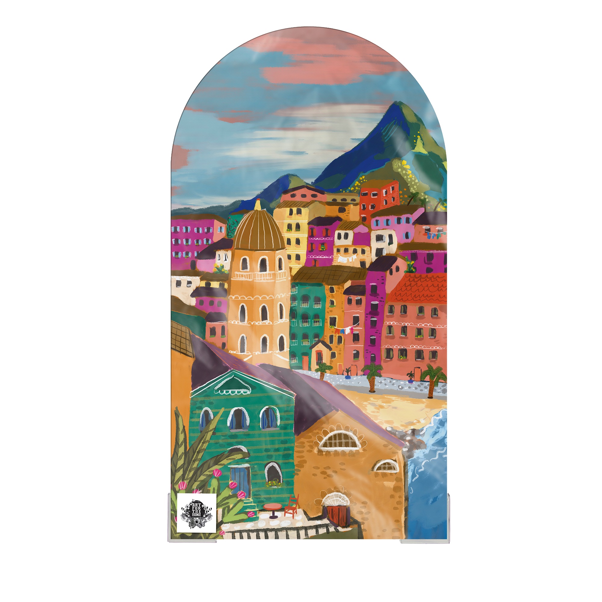 Art for the home Leinwandbild »Alle Farben«, Landschaft, (1 St.)