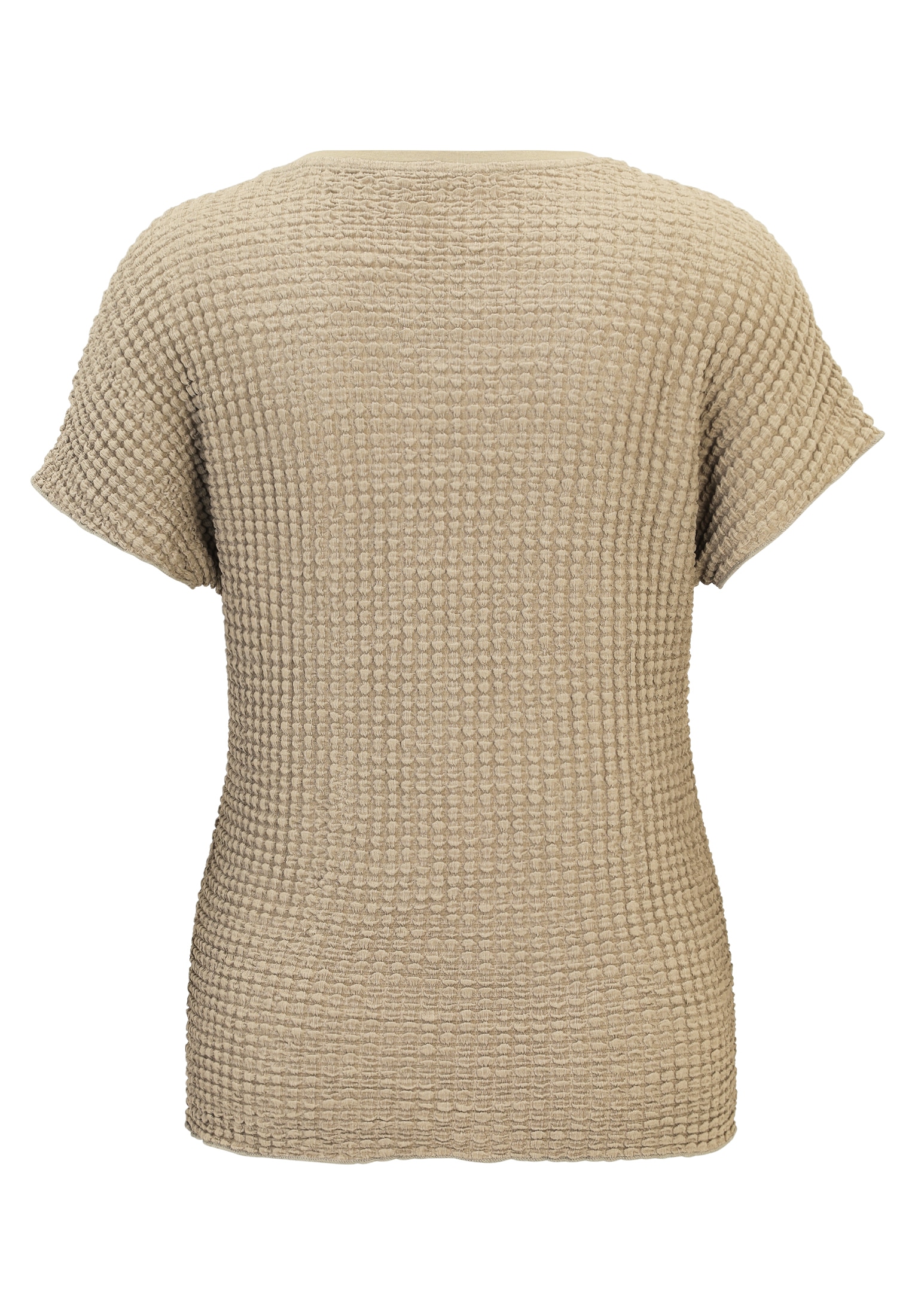 Betty Barclay Kurzarmshirt »Betty Barclay Strukturshirt mit U-Boot-Ausschnitt«, (1 tlg.), Material