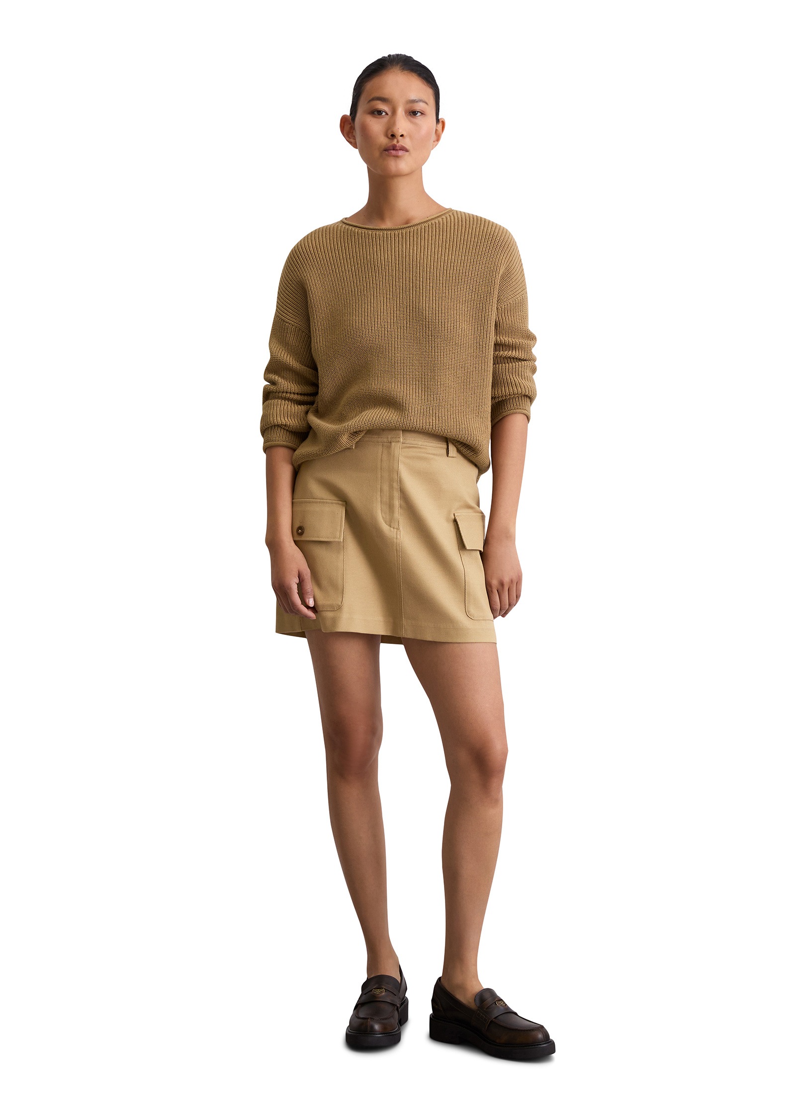 Marc O'Polo Strickpullover »aus Heavy-Weight-Organic-Cotton«
