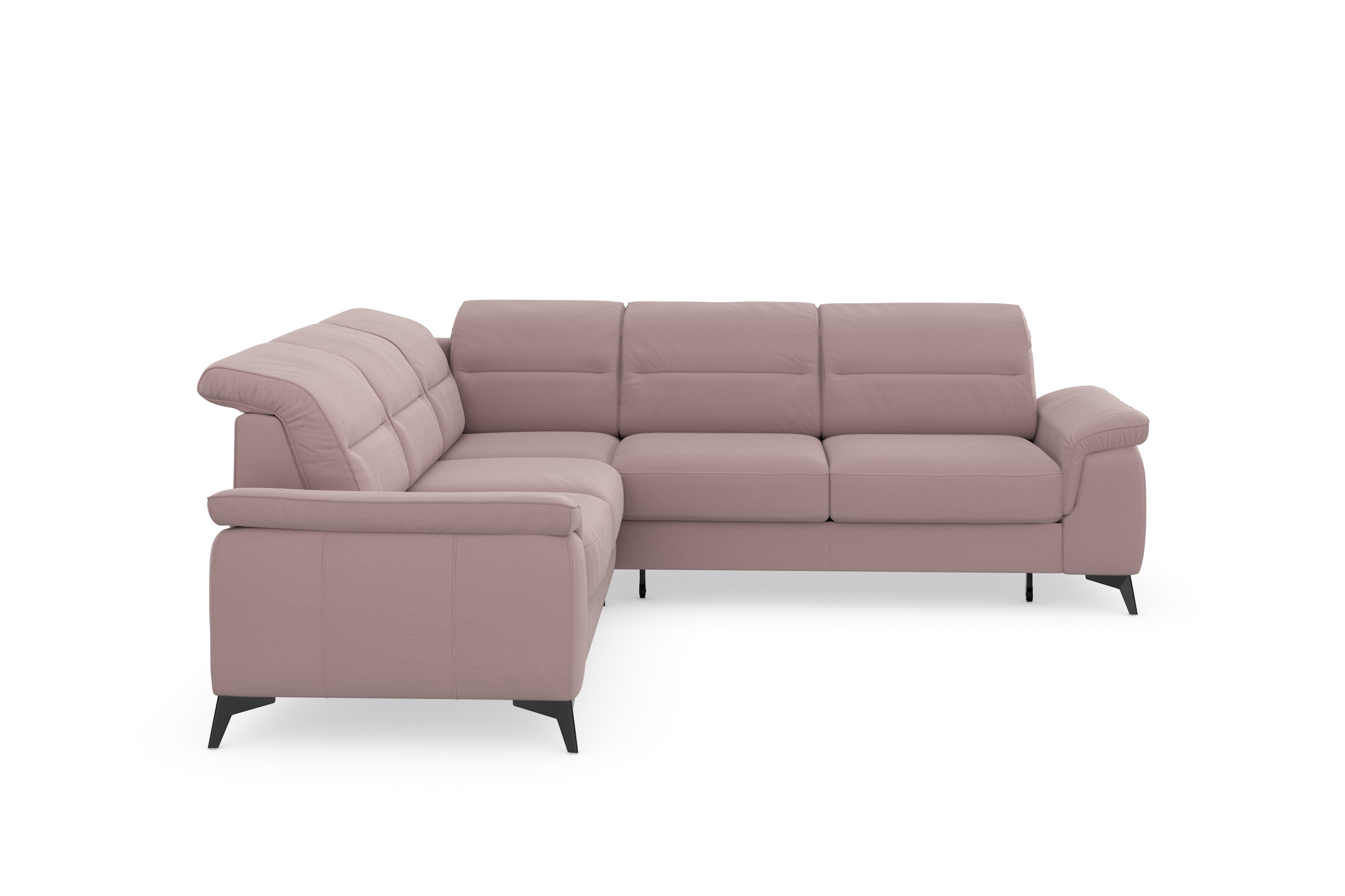 sit&more Ecksofa "Sinatra L-Form", optinal mit Kopfteilverstellung und Armt günstig online kaufen