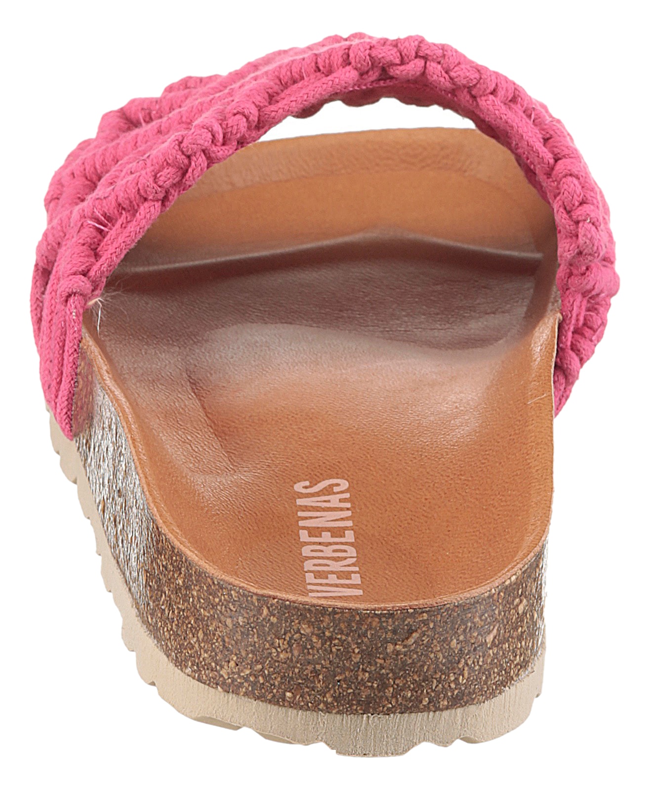 VERBENAS Pantoffel »Raga Knots Digital«, Sommerschuh, Schlappen, Hausschuh in gehäkeltem Look
