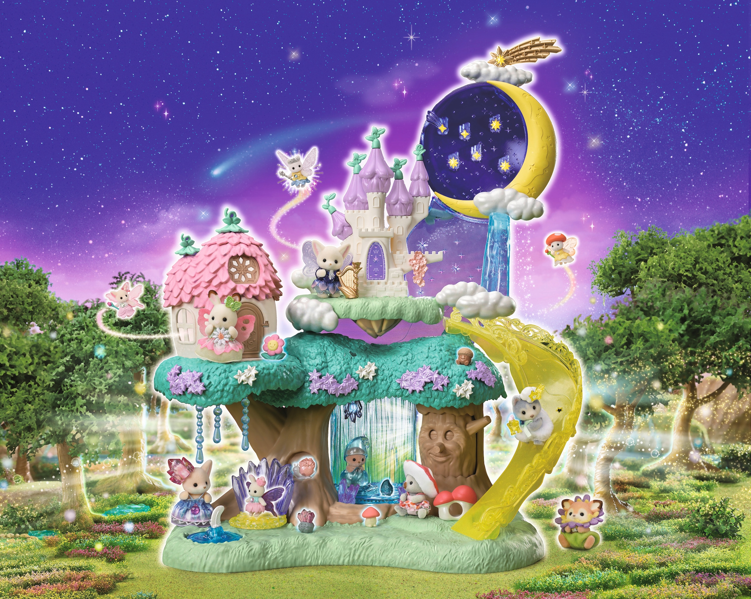 Sylvanian Families Spielwelt »Funkelndes Waldfeenschloss«