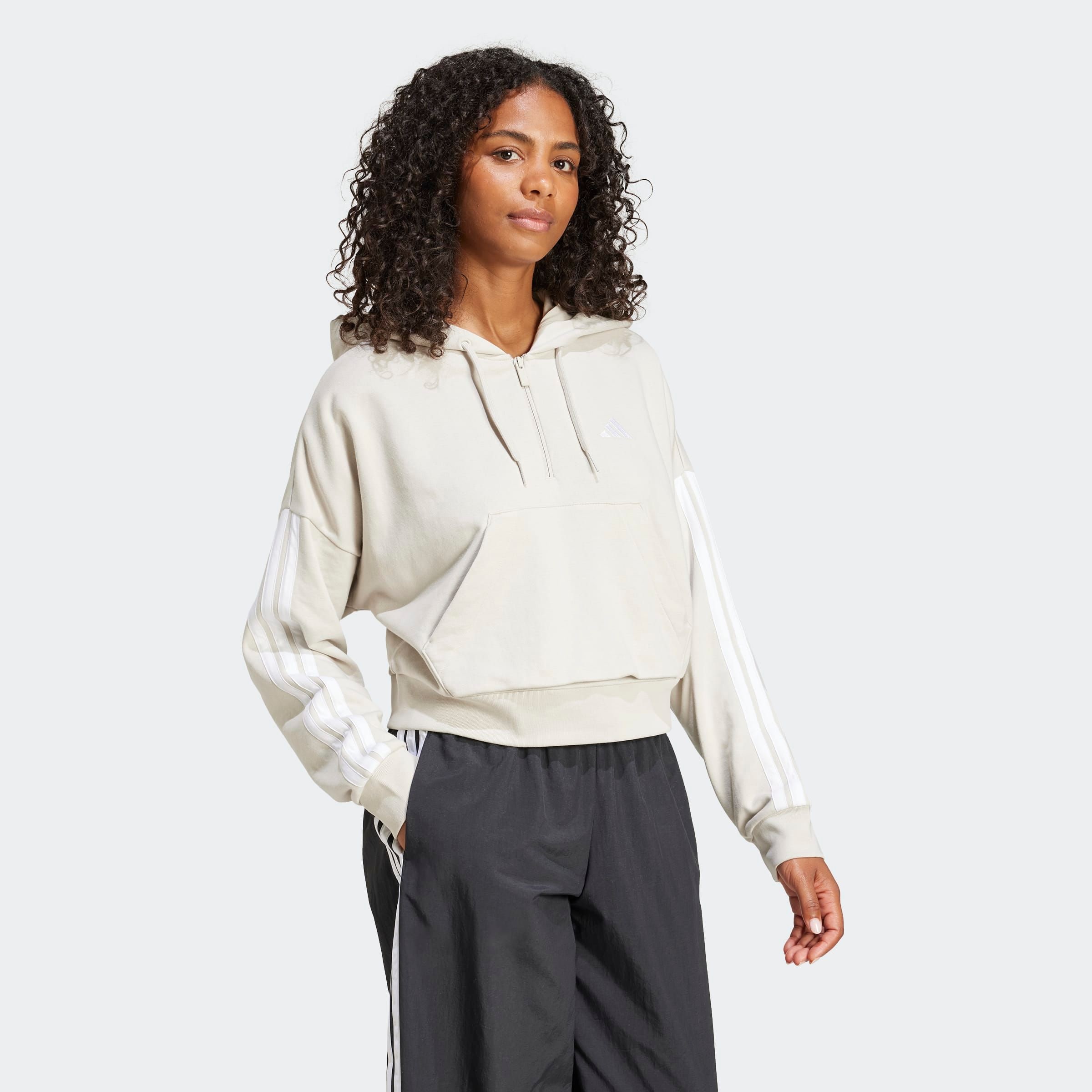 adidas Sportswear "W 3S FT QZ HD" günstig online kaufen