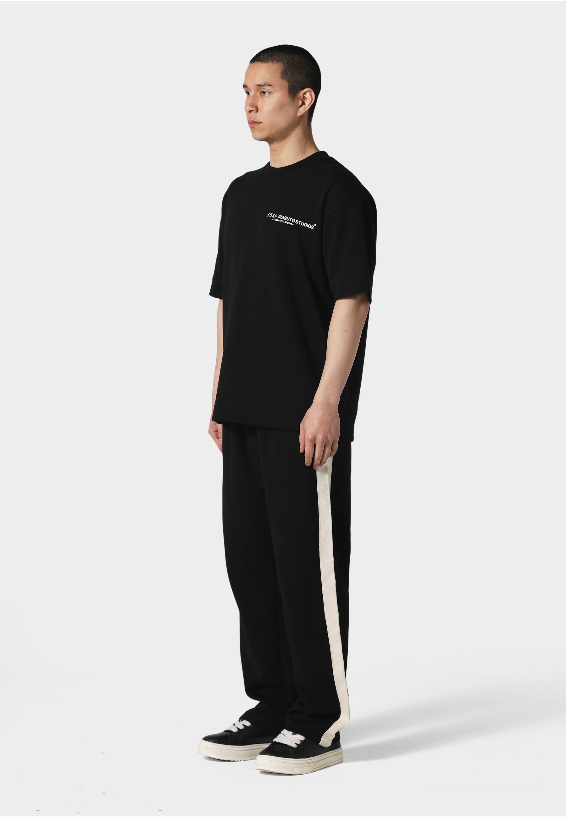 Irasuto Studios Stoffhose »Irasuto Studios OPEN HEM PANTS«