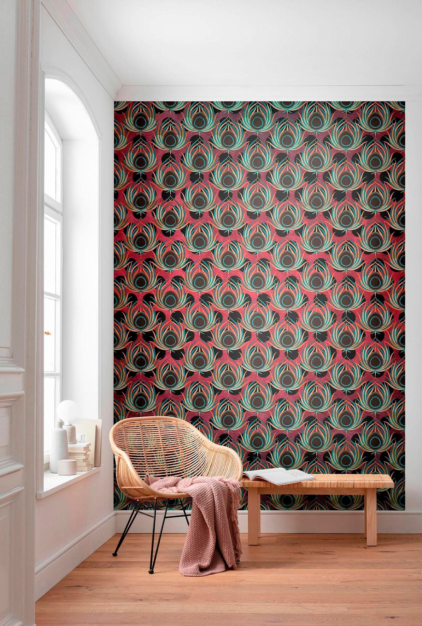 Komar Vliestapete »Paon« 200x280 cm (Breite x Höhe)