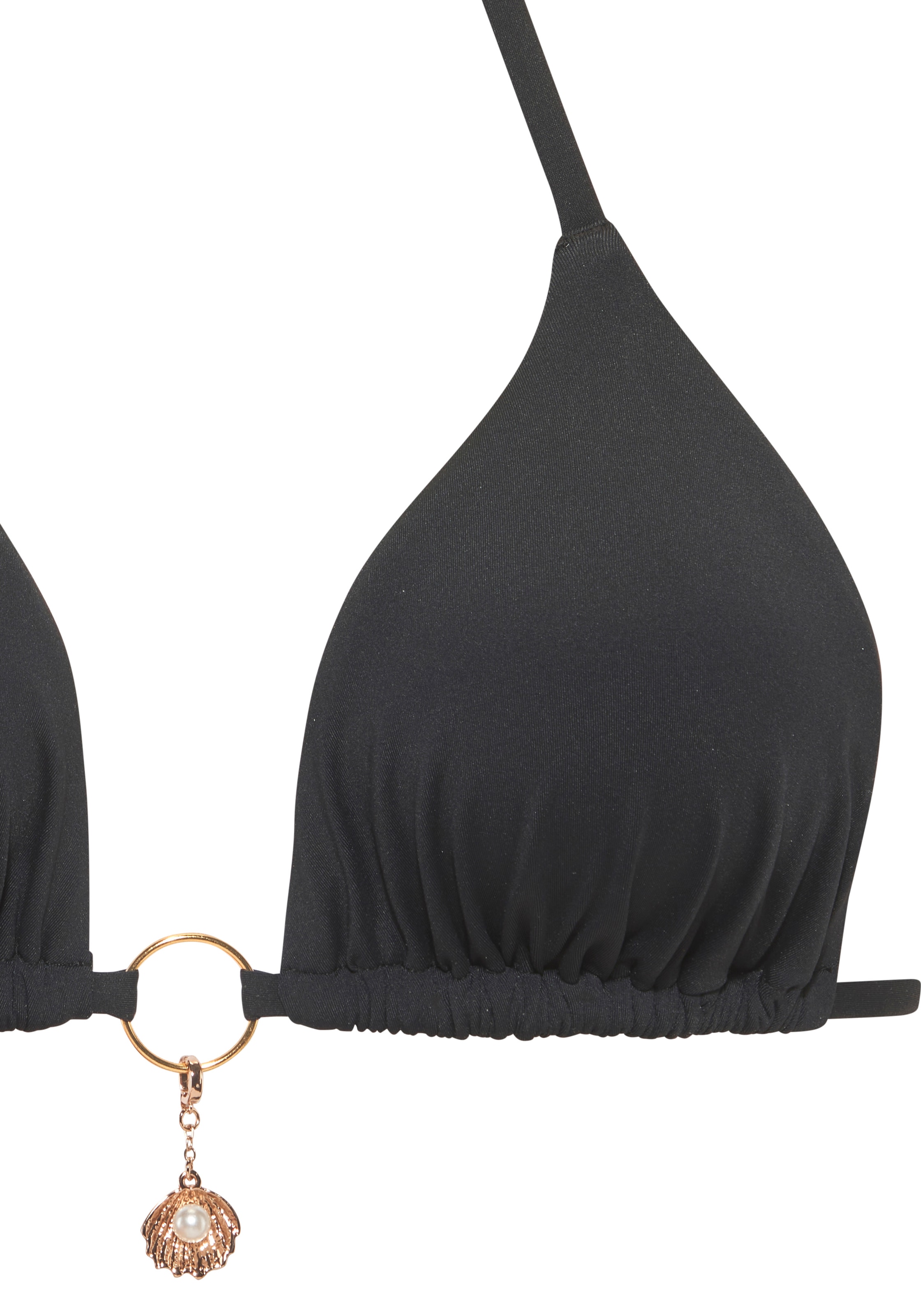 LASCANA Triangel-Bikini mit 3 exklusiven Charms-Anhängern