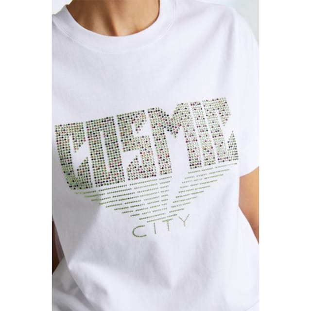 Rich & Royal T-Shirt, mit Glitzer-Print vorne online kaufen | BAUR