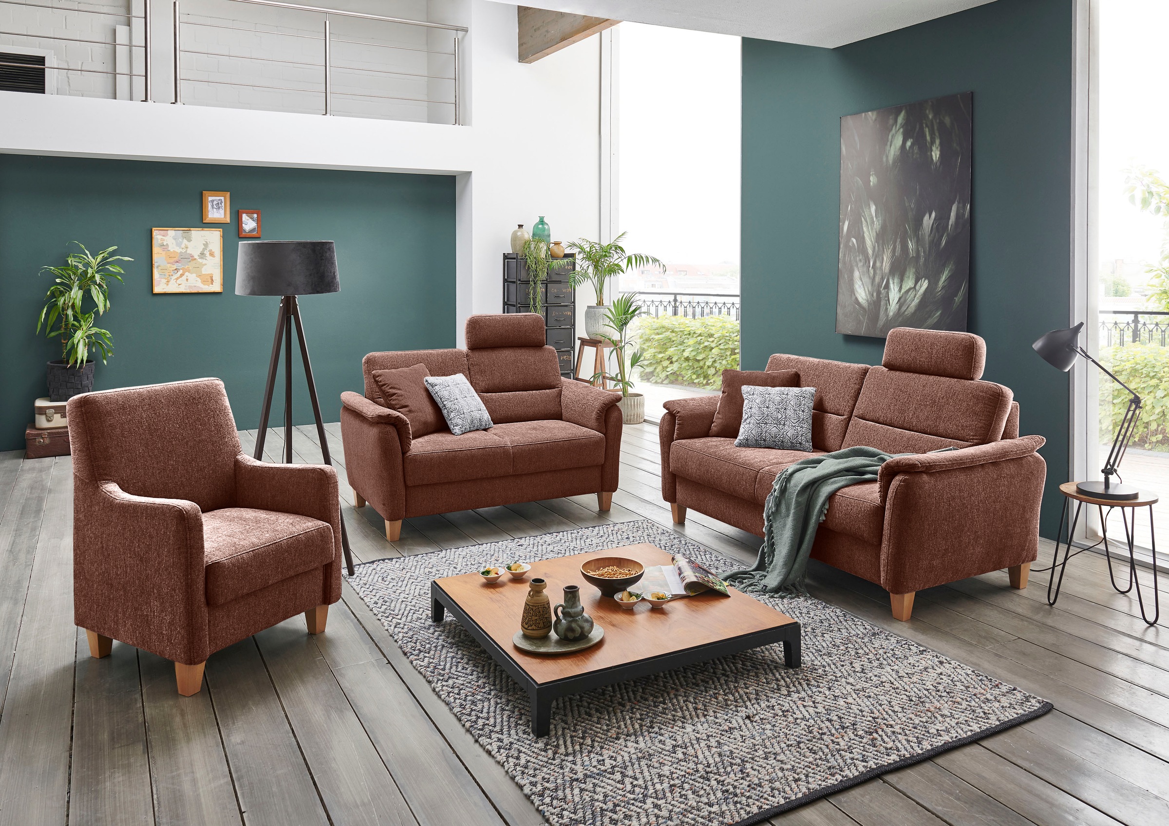 Home affaire Sessel "Palmera, B: 70 cm" mit Federkern günstig online kaufen