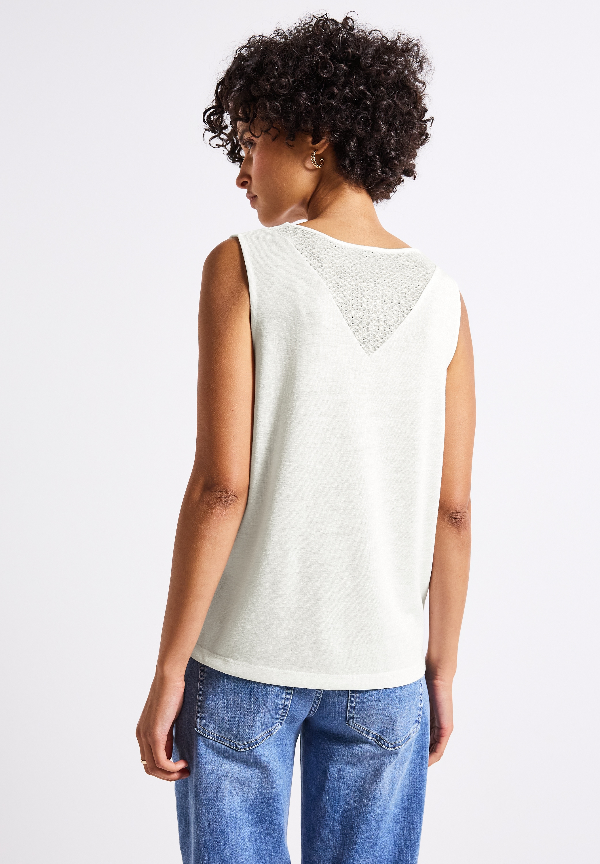 STREET ONE Tanktop, mit V-Ausschnitt