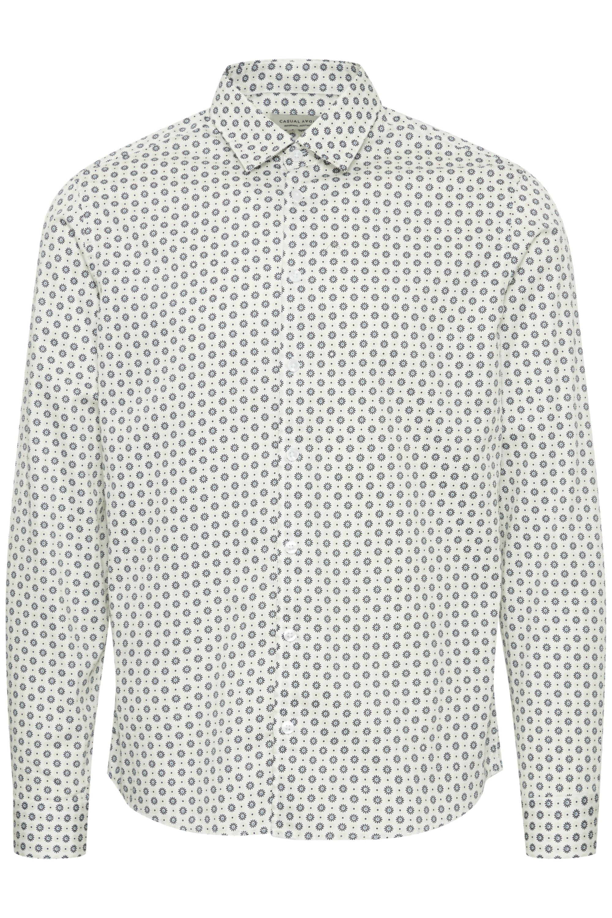 Casual Friday Businesshemd "Businesshemd CFANTON LS floral AOP shirt"