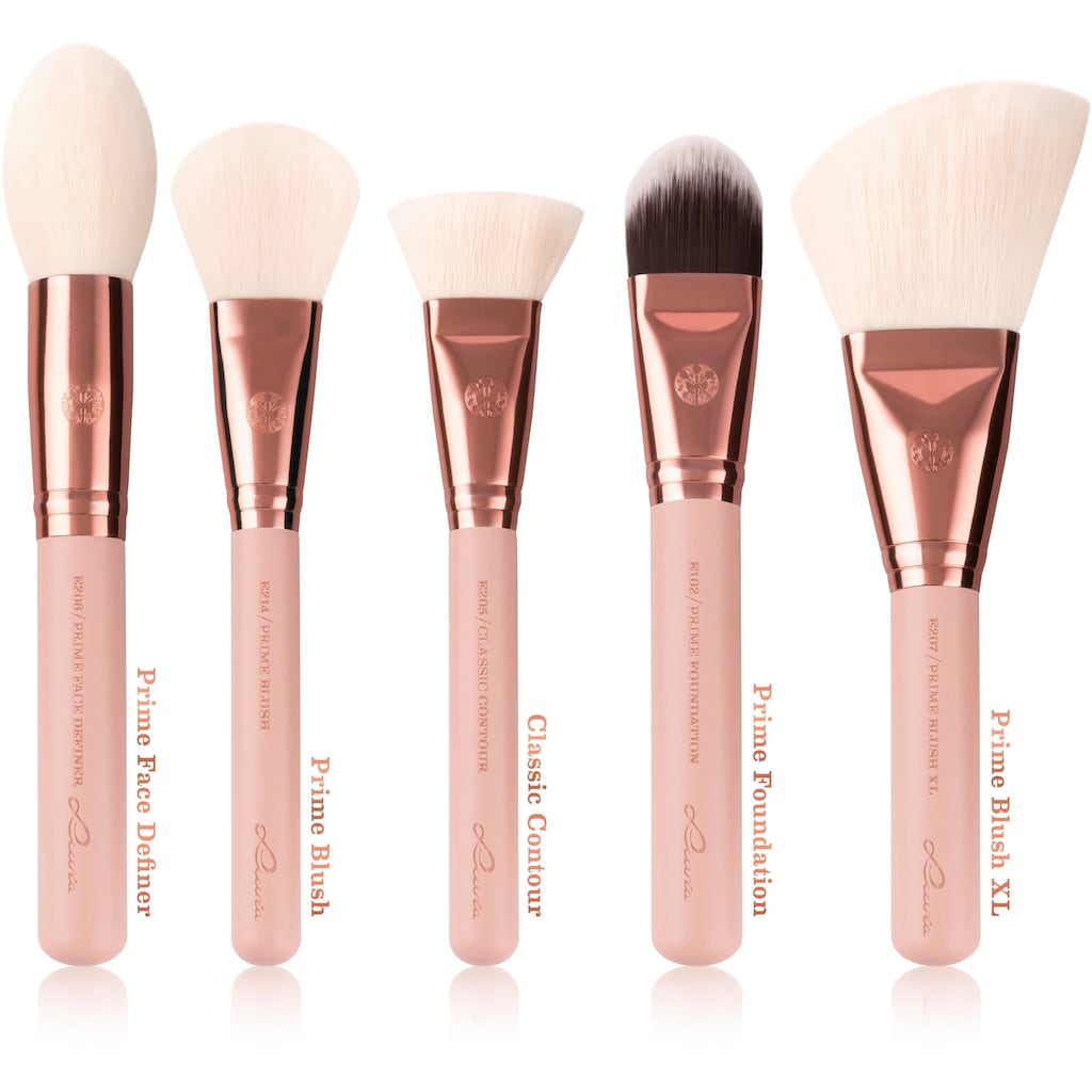 Luvia Cosmetics Kosmetikpinsel-Set »Essential Brushes - Expansion Set - Rose Golden Vintage«, (10 tlg.)