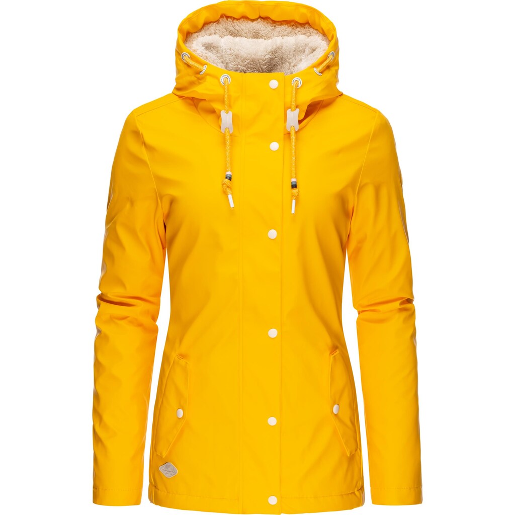 Ragwear Regenjacke »Marge II Intl.«, mit Kapuze