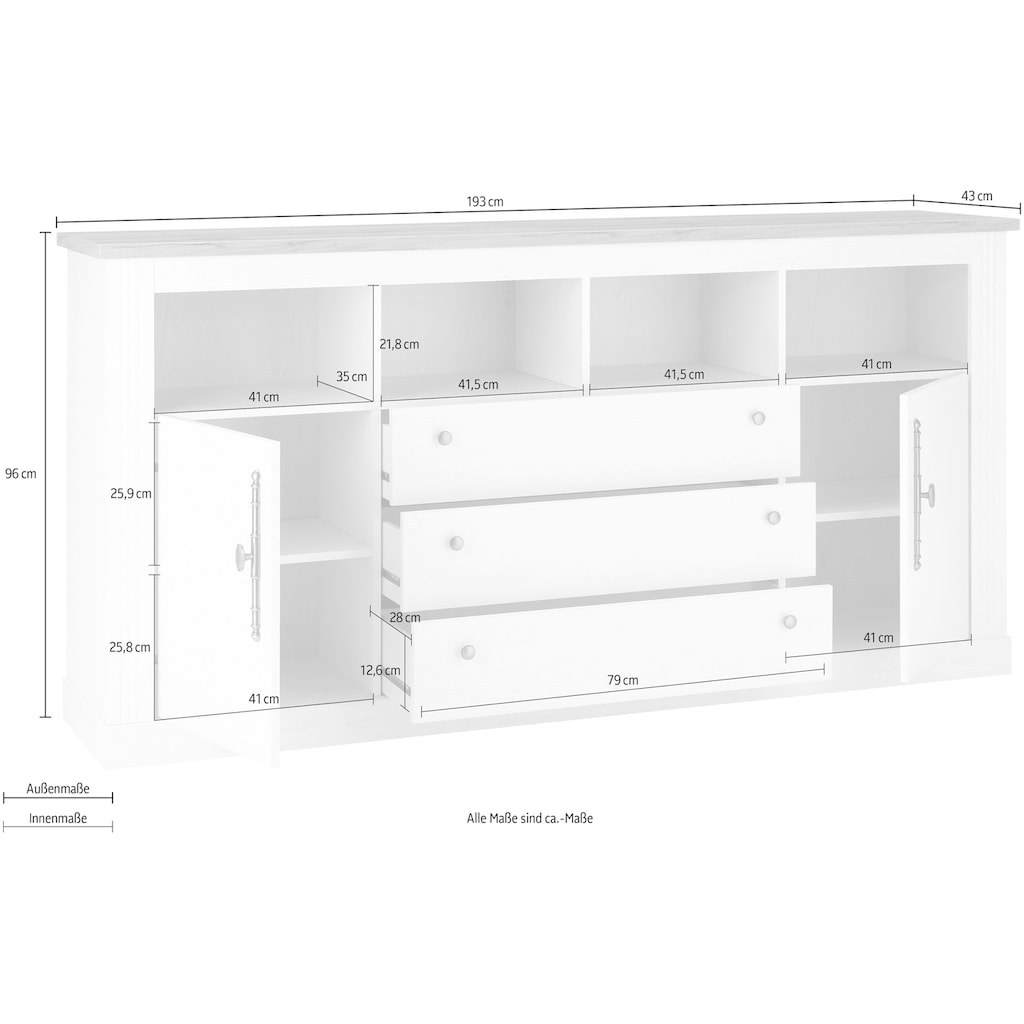 Home affaire Sideboard »WESTMINSTER«