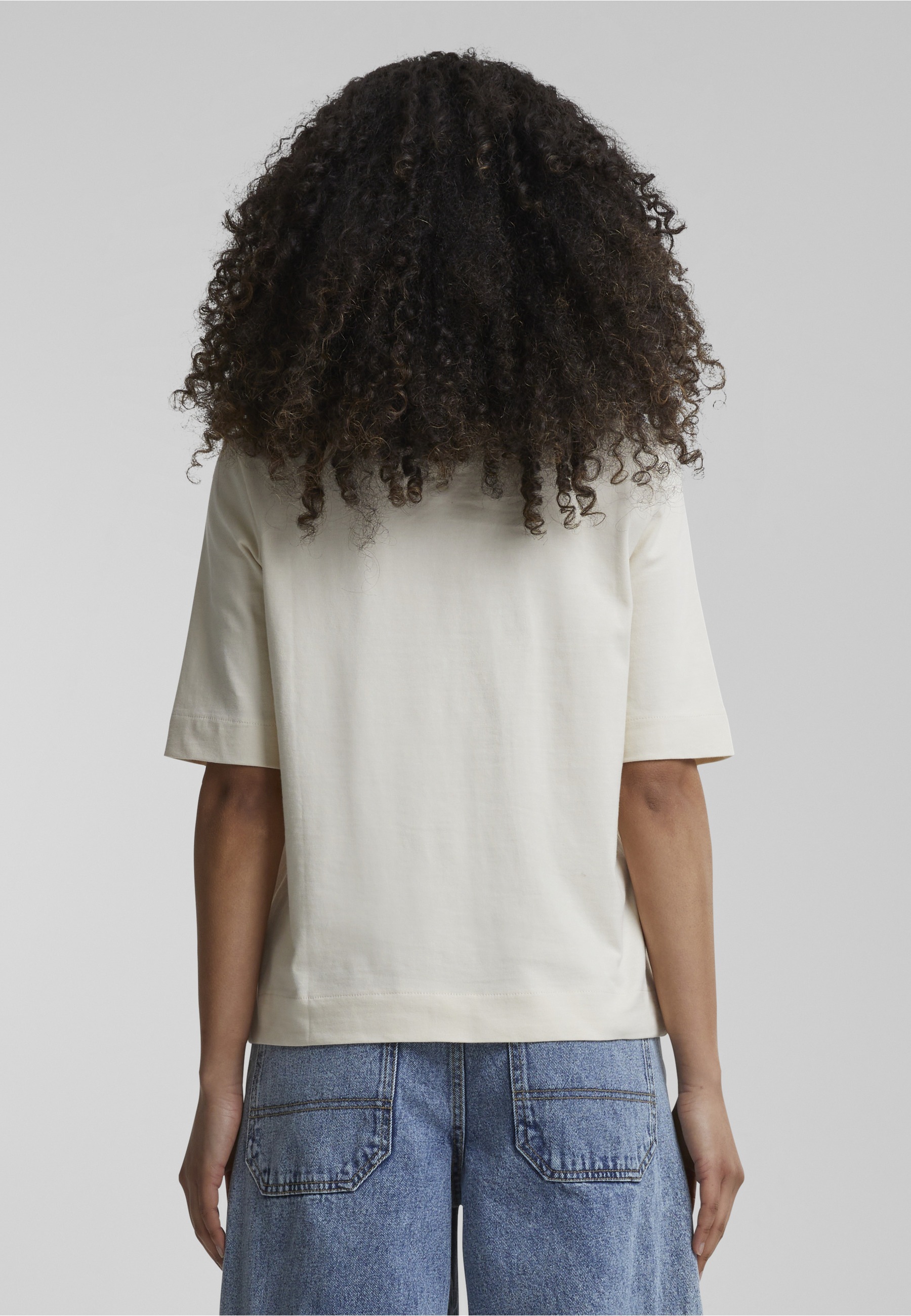 URBAN CLASSICS T-Shirt »Urban Classics Damen Ladies Classy Tee« 1 Stk.