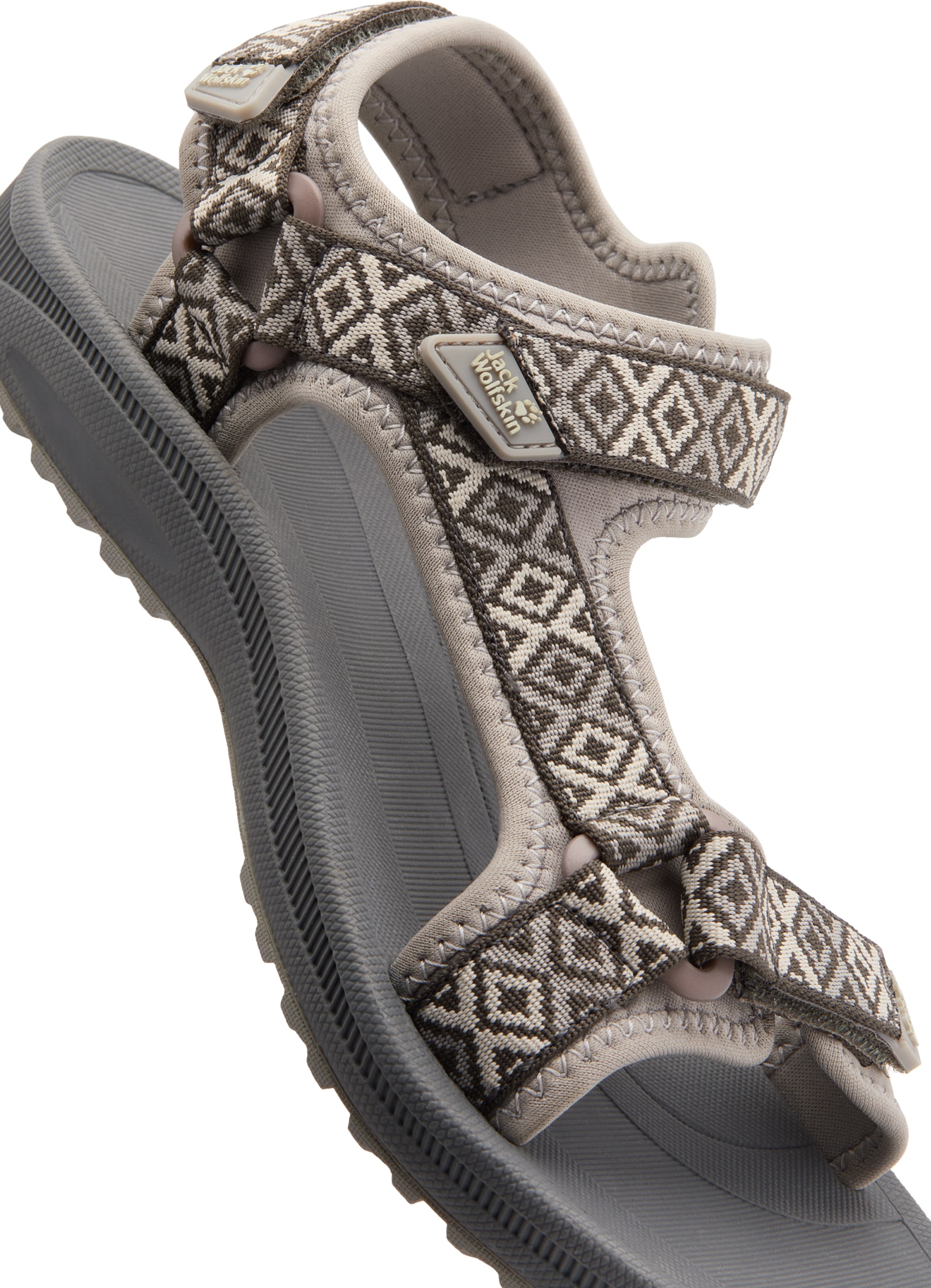 Jack Wolfskin Outdoorsandale »WAVE BREAKER W«, mit Klettverschluss