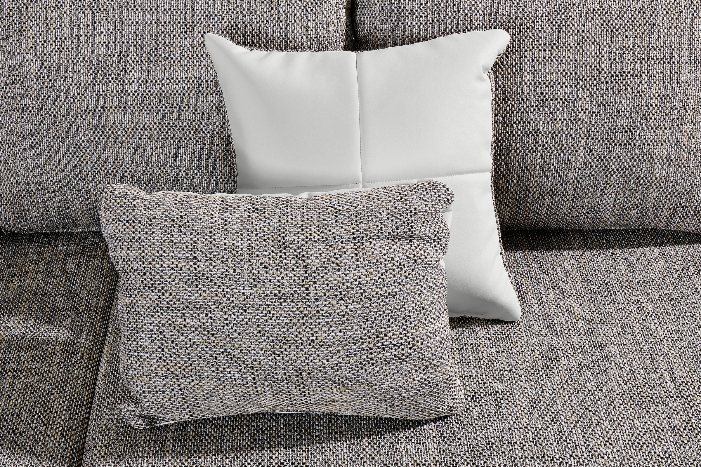 COLLECTION AB Ecksofa »Parma L-Form«, mit Bettfunktion und Federkern