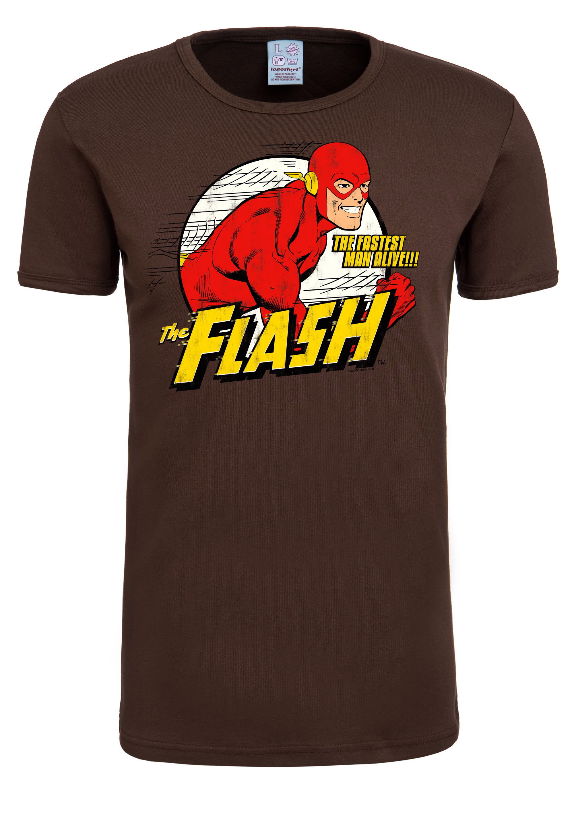 Thumbnail - LOGOSHIRT T-Shirt "Flash", mit lizenziertem Originaldesign