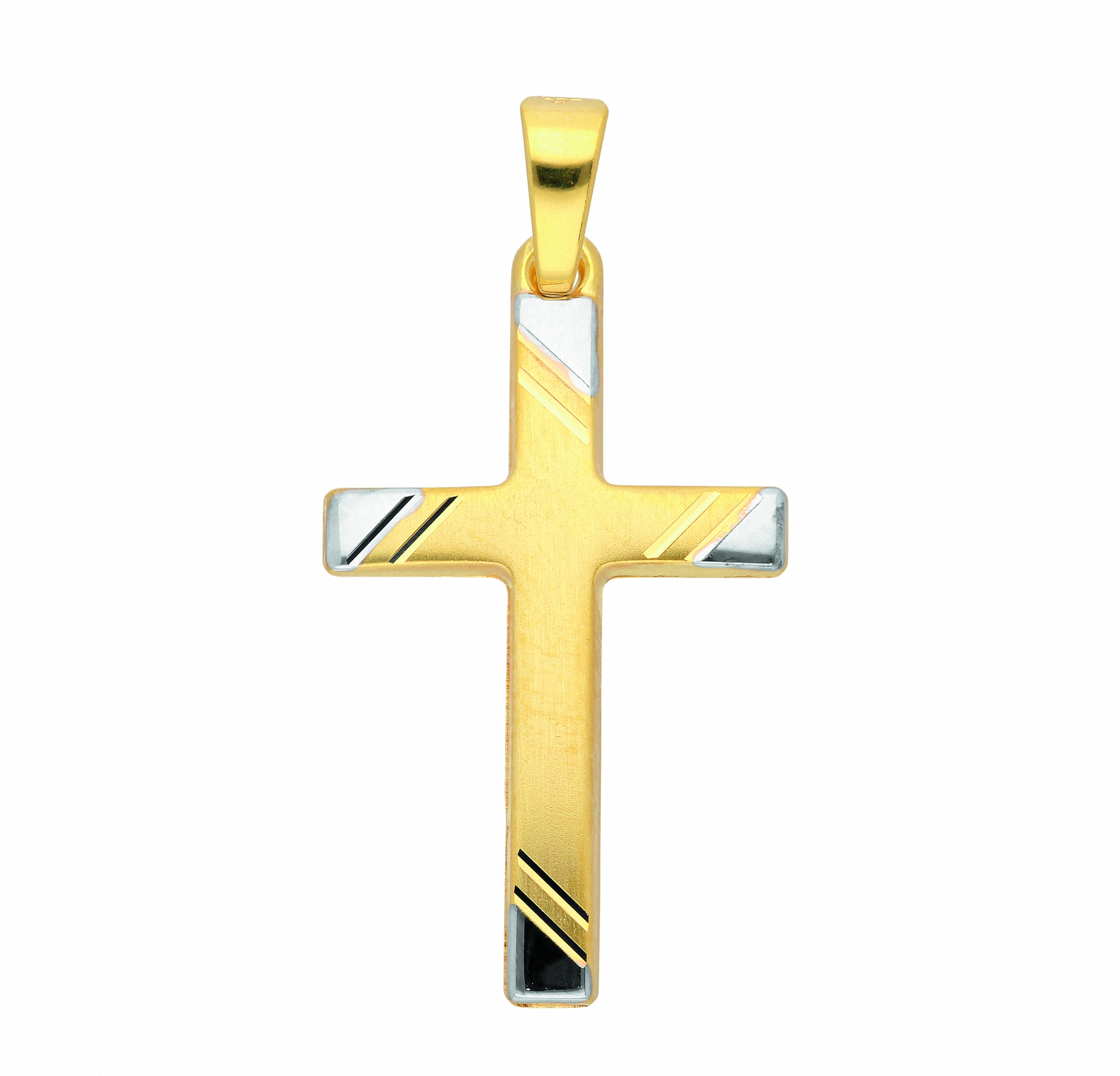 Adelia´s Kette mit Anhänger BAUR Anhänger Set online Kreuz Halskette bestellen Schmuckset | Jerusalem«, mit - Gold »585