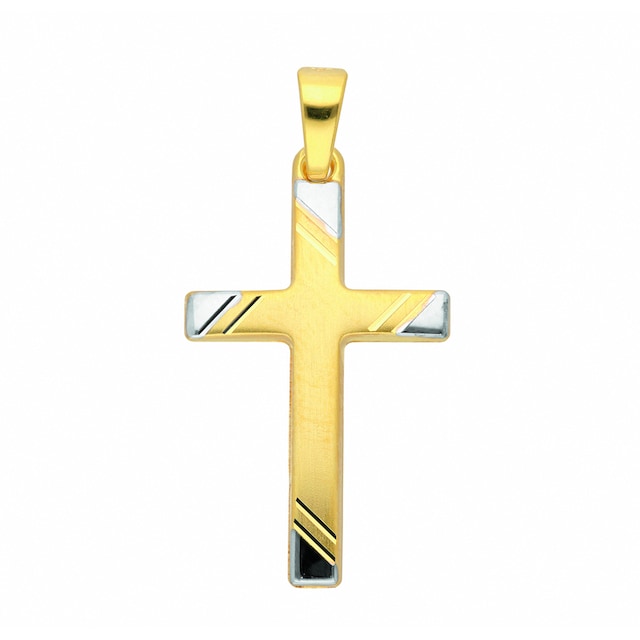 Adelia´s Kette mit Anhänger »585 Gold Kreuz Anhänger«, Schmuckset - Set mit  Halskette | BAUR | Ketten ohne Anhänger