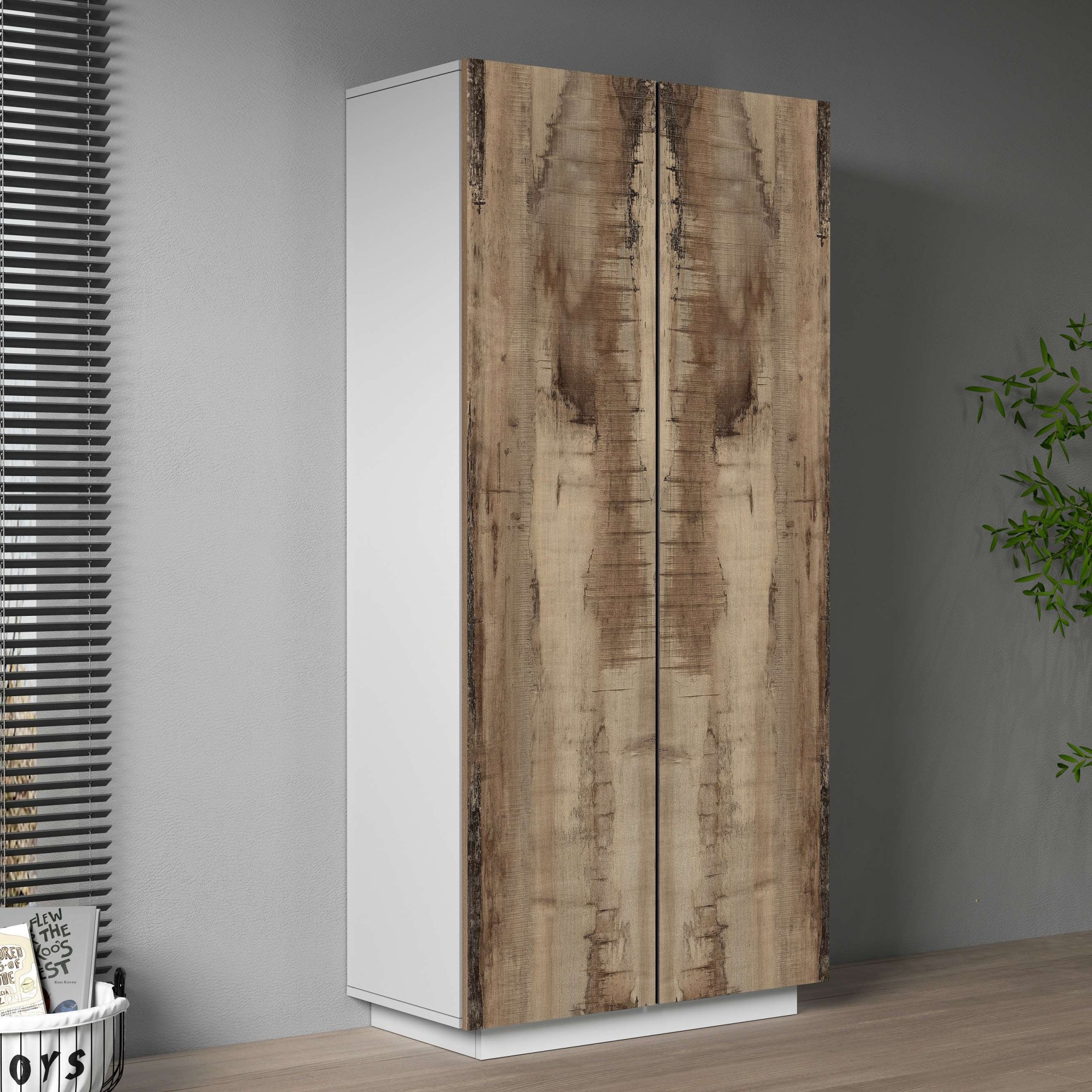 INOSIGN Aktenschrank »Coro, Mehrzweckschrank, Büroschrank mit 2 Türen«, & verstellbare Einlegeböden, Höhe 86 oder 166 cm, Made in Italy