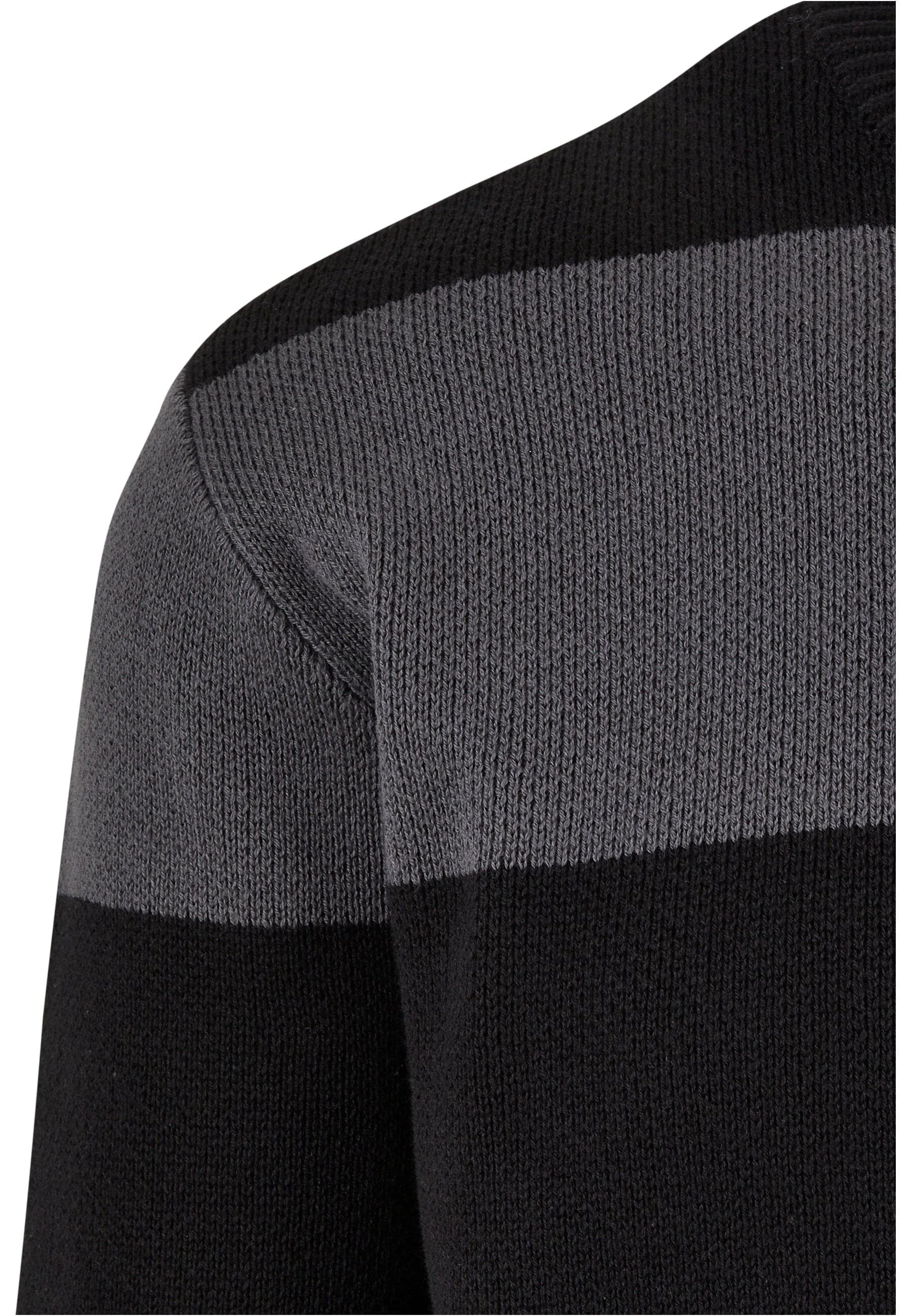 URBAN CLASSICS Rundhalspullover »Urban Classics Herren Heavy Oversized Striped Sweatshirt«, (1 tlg.)