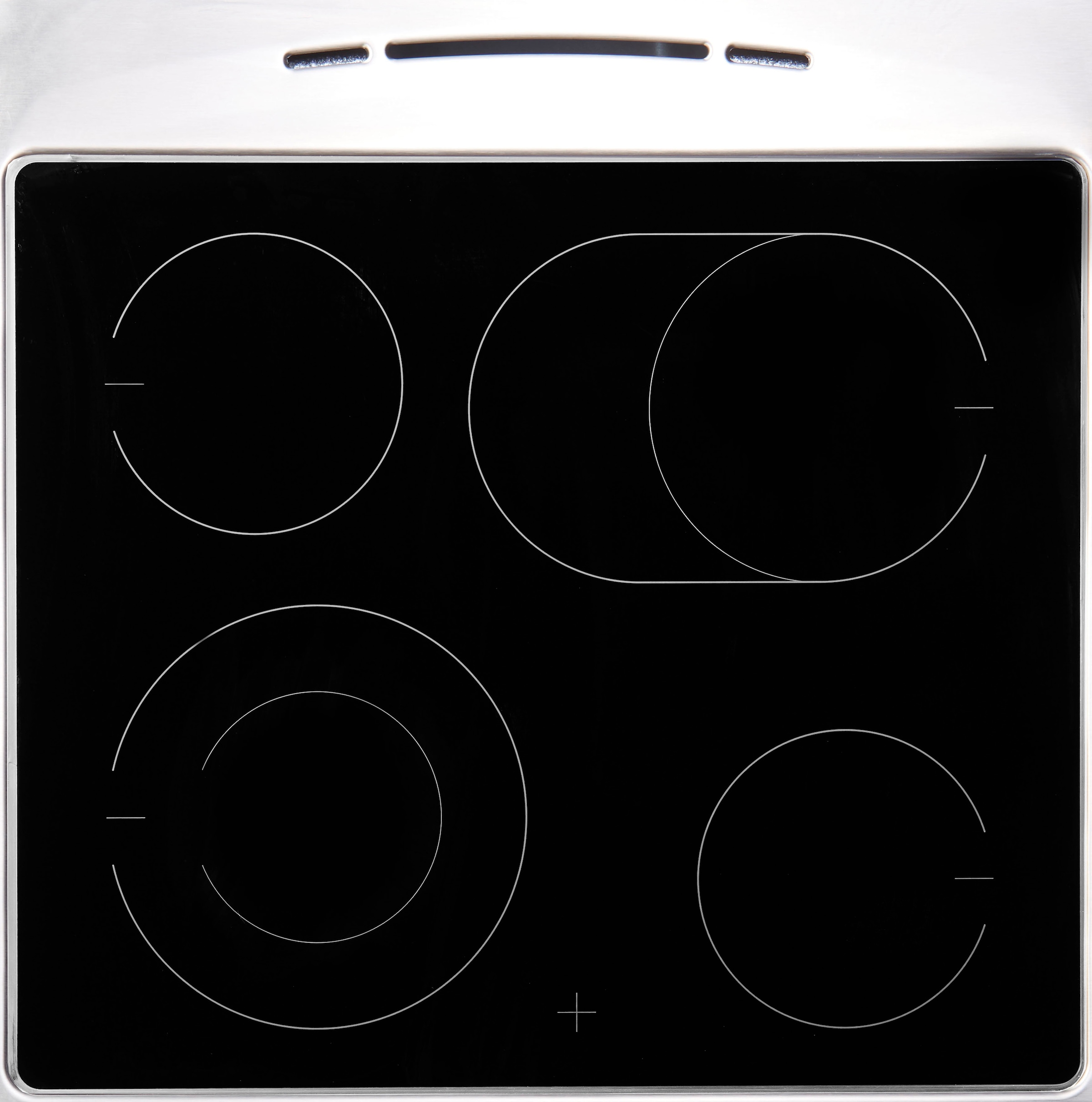 Amica Elektro-Standherd »SHC 914 100 W«, mit 2-fach-Teleskopauszug, Steam Clean, softClose