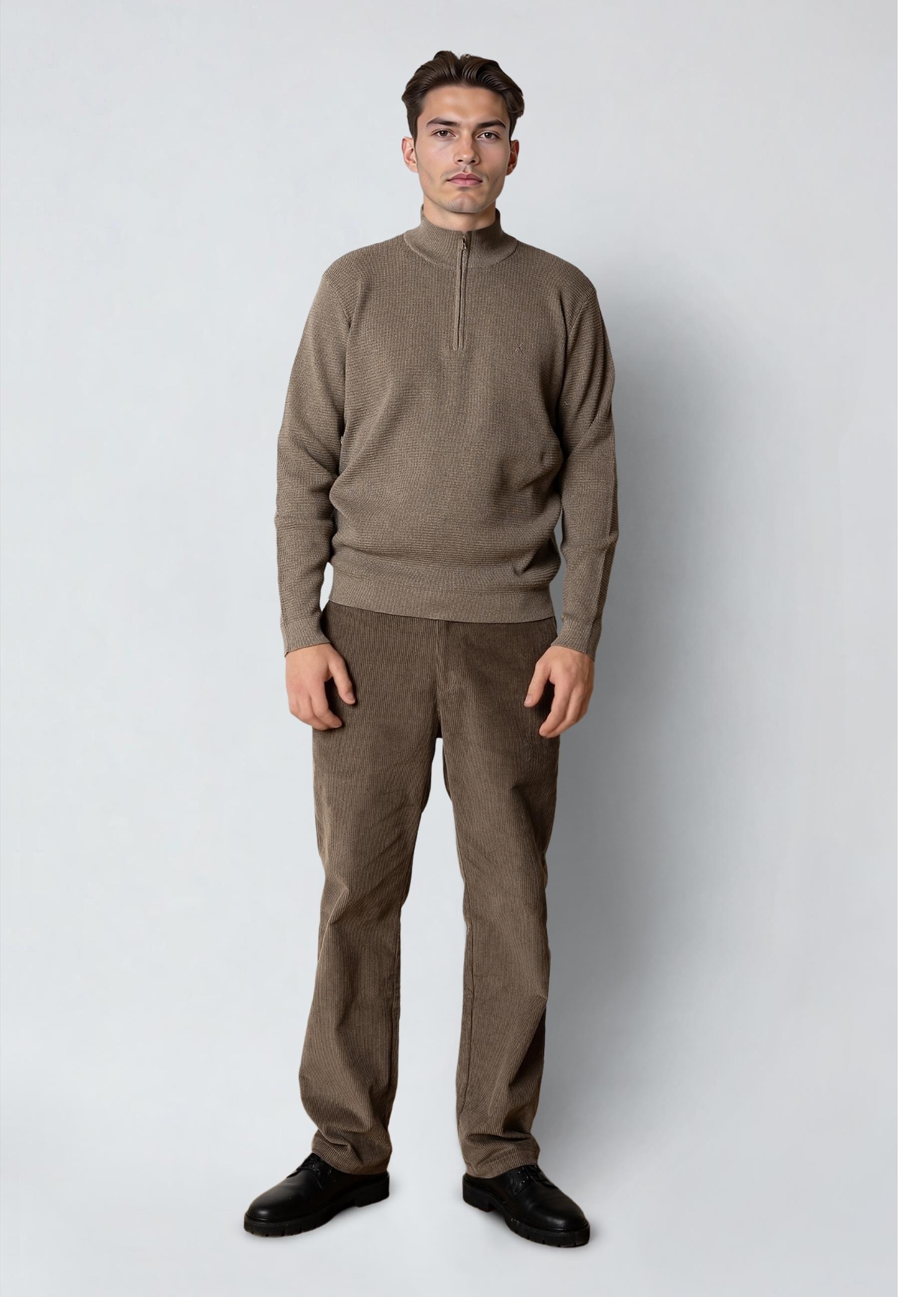 Clean Cut Copenhagen Sweater »Clean Cut Copenhagen Oscar Half-Zip Knit«, 1 Stk.
