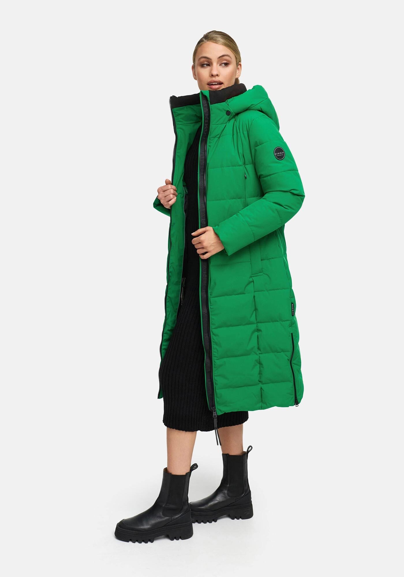Marikoo Winterjacke "Lanitaa", Windschutz durch hochschließenden Kragen günstig online kaufen