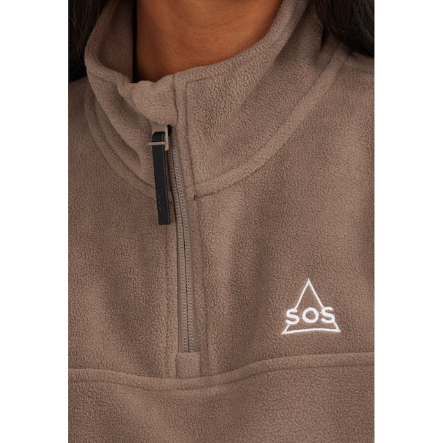 SOS Strickpullover »Laax«, aus recyceltem Polyester online kaufen | BAUR