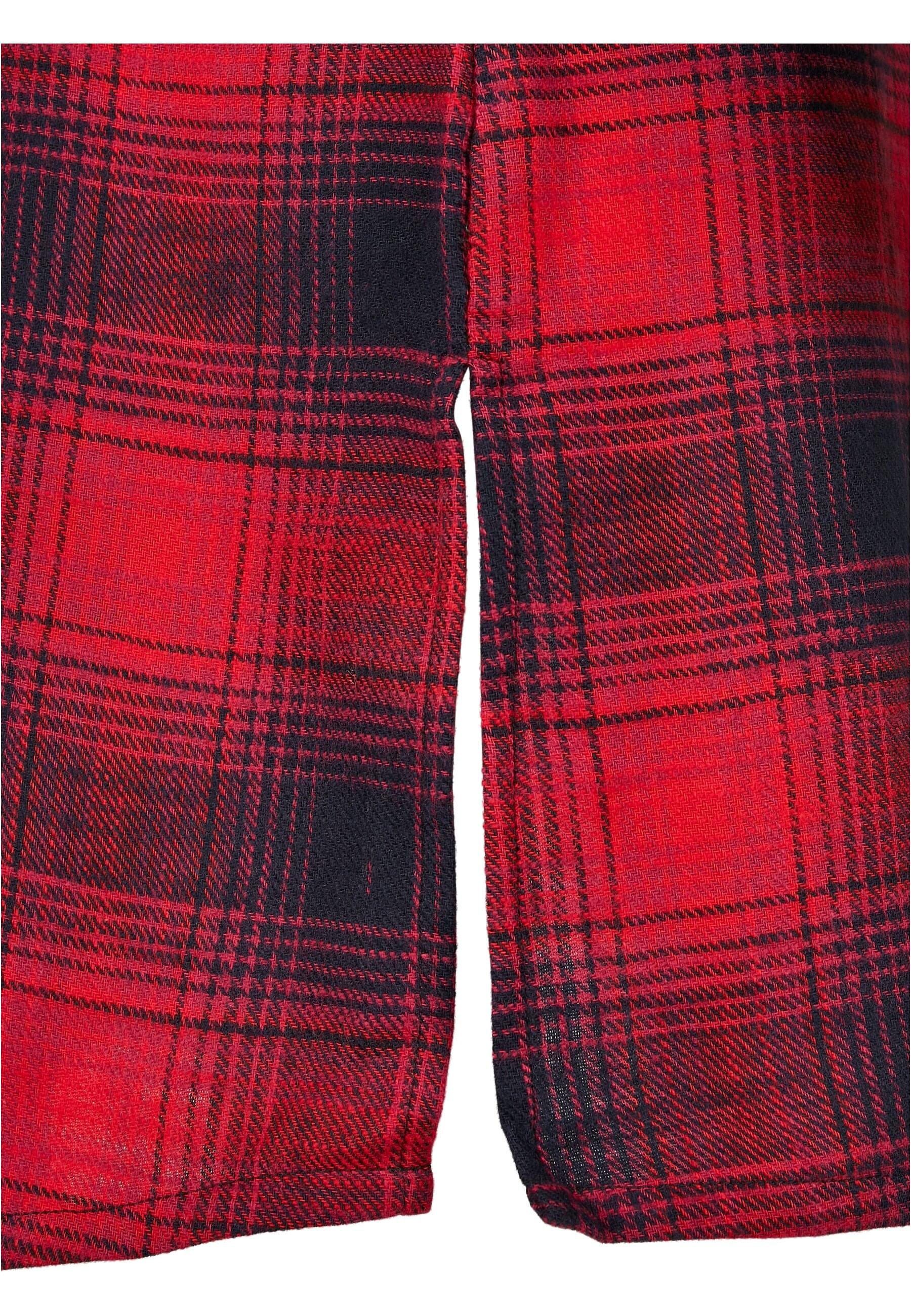 URBAN CLASSICS Shirtkleid »Urban Classics Damen Ladies Check Shirt Dress«, (1 tlg.)