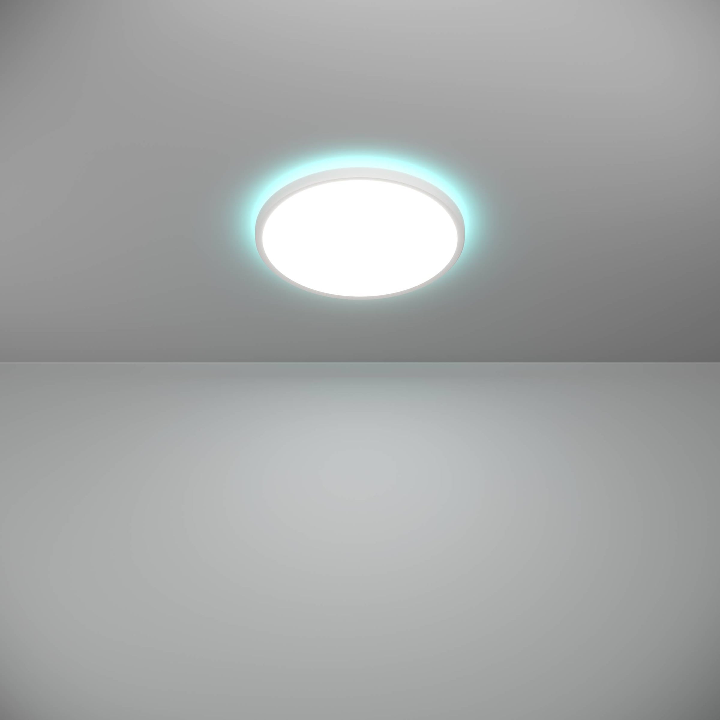 EGLO Deckenleuchte »Rovito-Z Deckenlampe, ZigBee 3.0, Kunststoff, Badezimmerlampe, IP44« LED-Modul 1 Stk. Kaltweiß | RGB