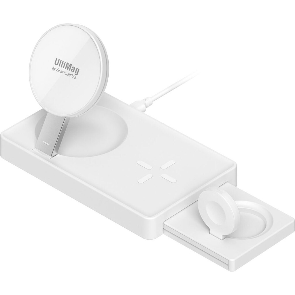 4smarts Ladestation »Wireless Charger UltiMag Trident 20W MagSafe«