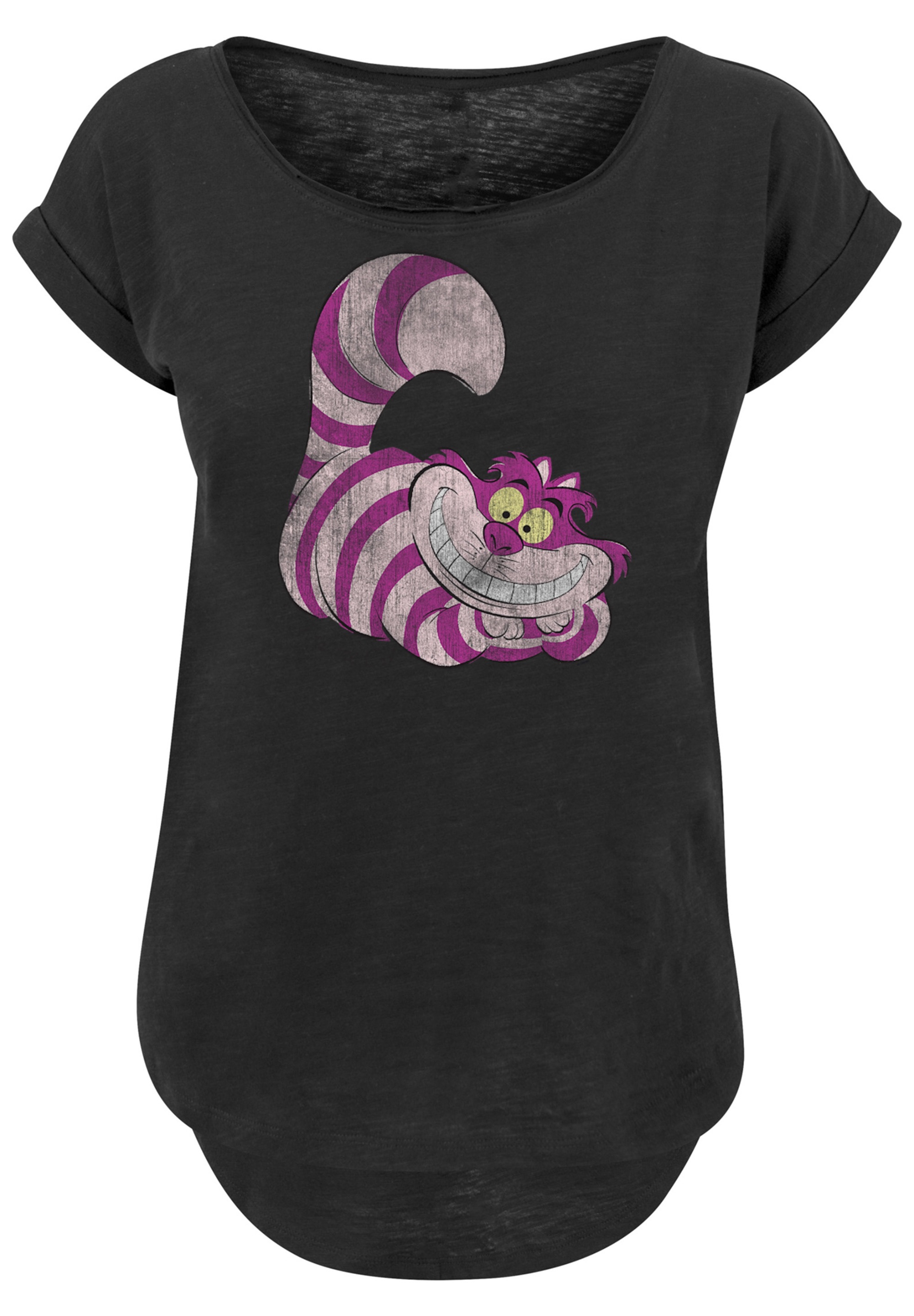 F4NT4STIC T-Shirt »Alice in Wonderland Cheshire Cat«, Print