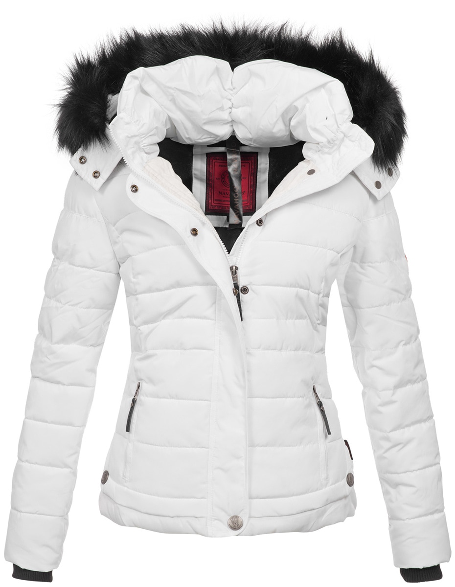 Navahoo "Chloe" hochwertige Winterjacke mit abnehmbarer Kapuze