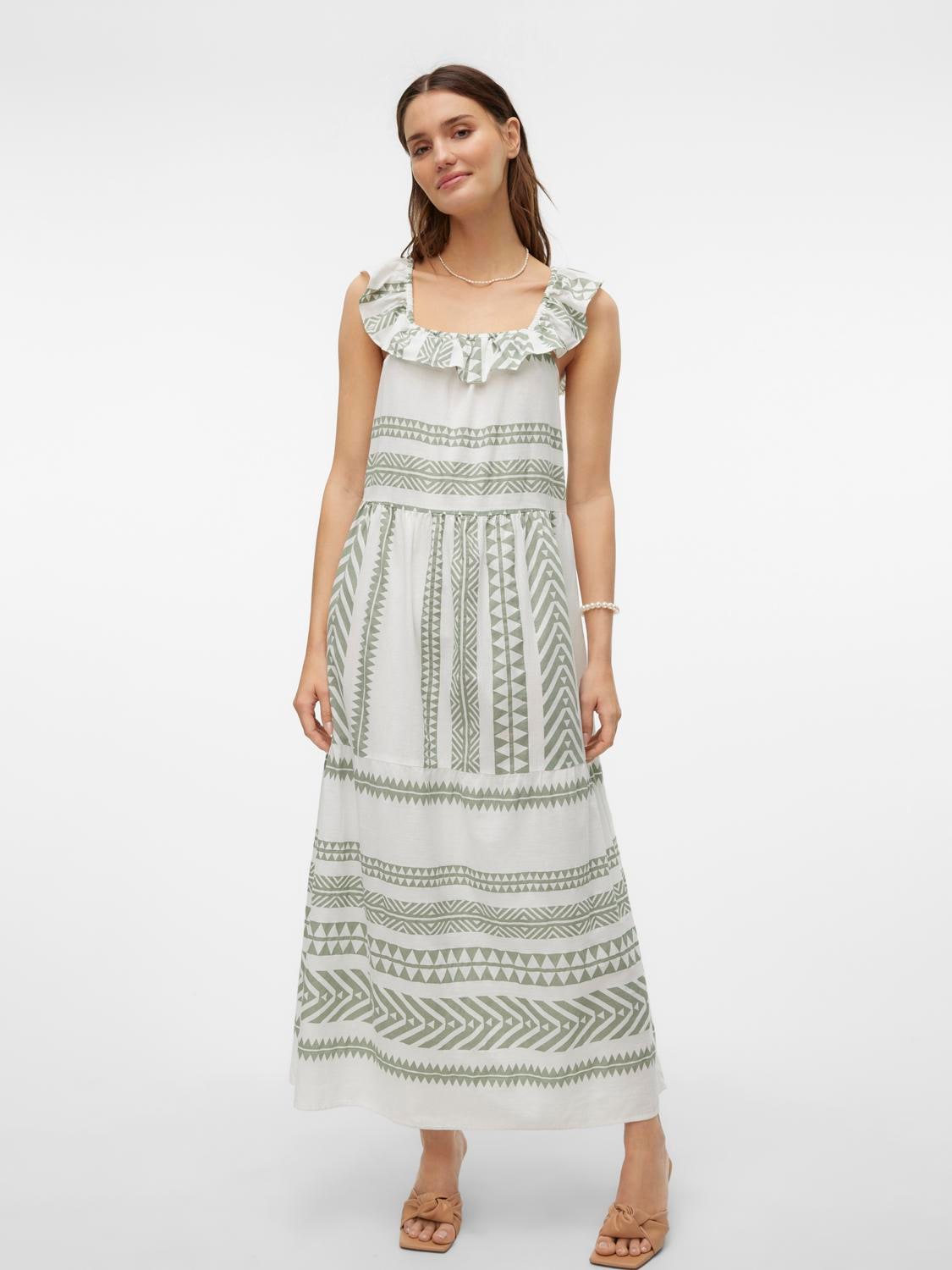 Vero Moda Maxikleid "VMDICTHE SL ANKLE DRESS WVN GA" Sommerkleid günstig online kaufen