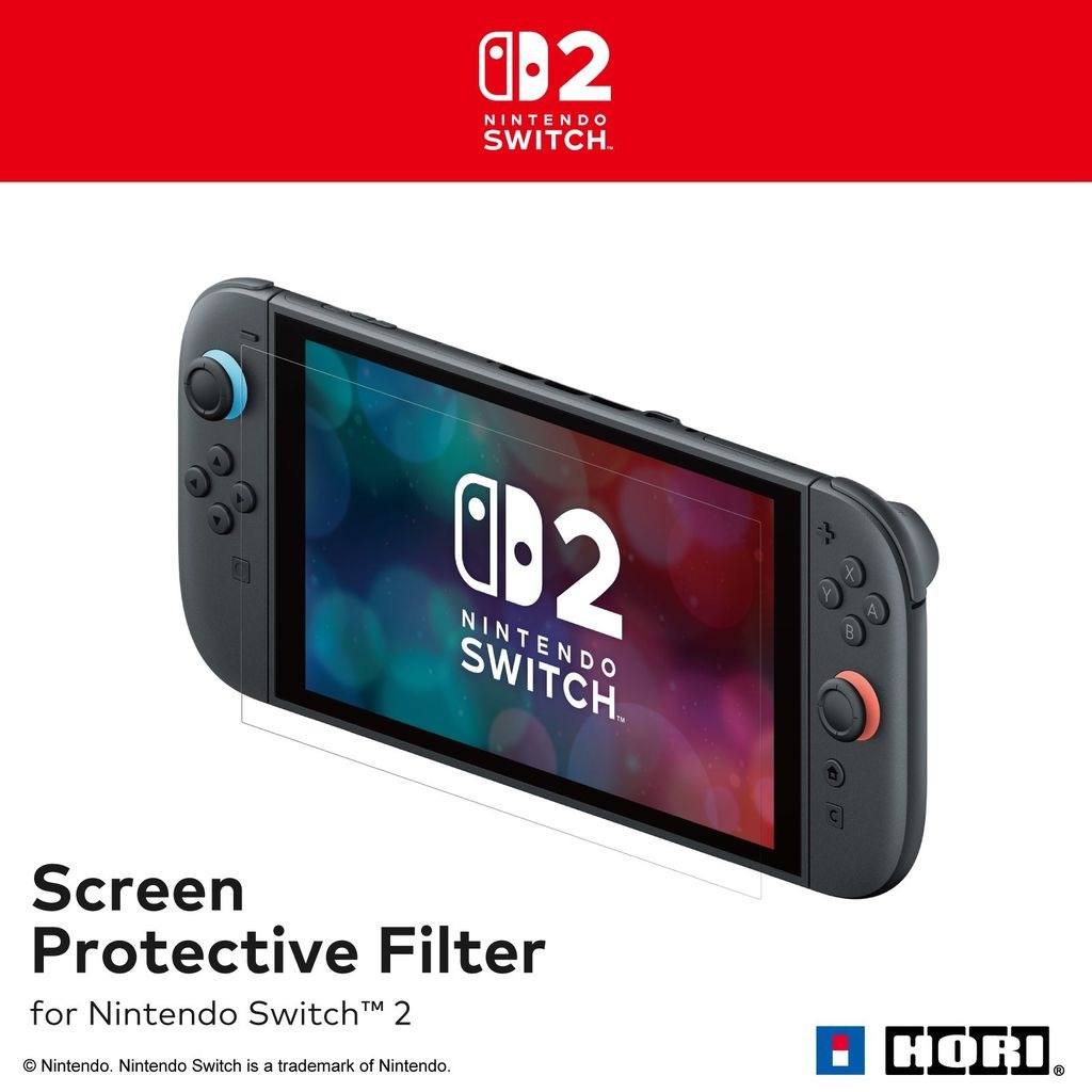 Hori Displayschutzfolie »Displayschutzfolie für Switch 2«, für Nintendo Switch 2