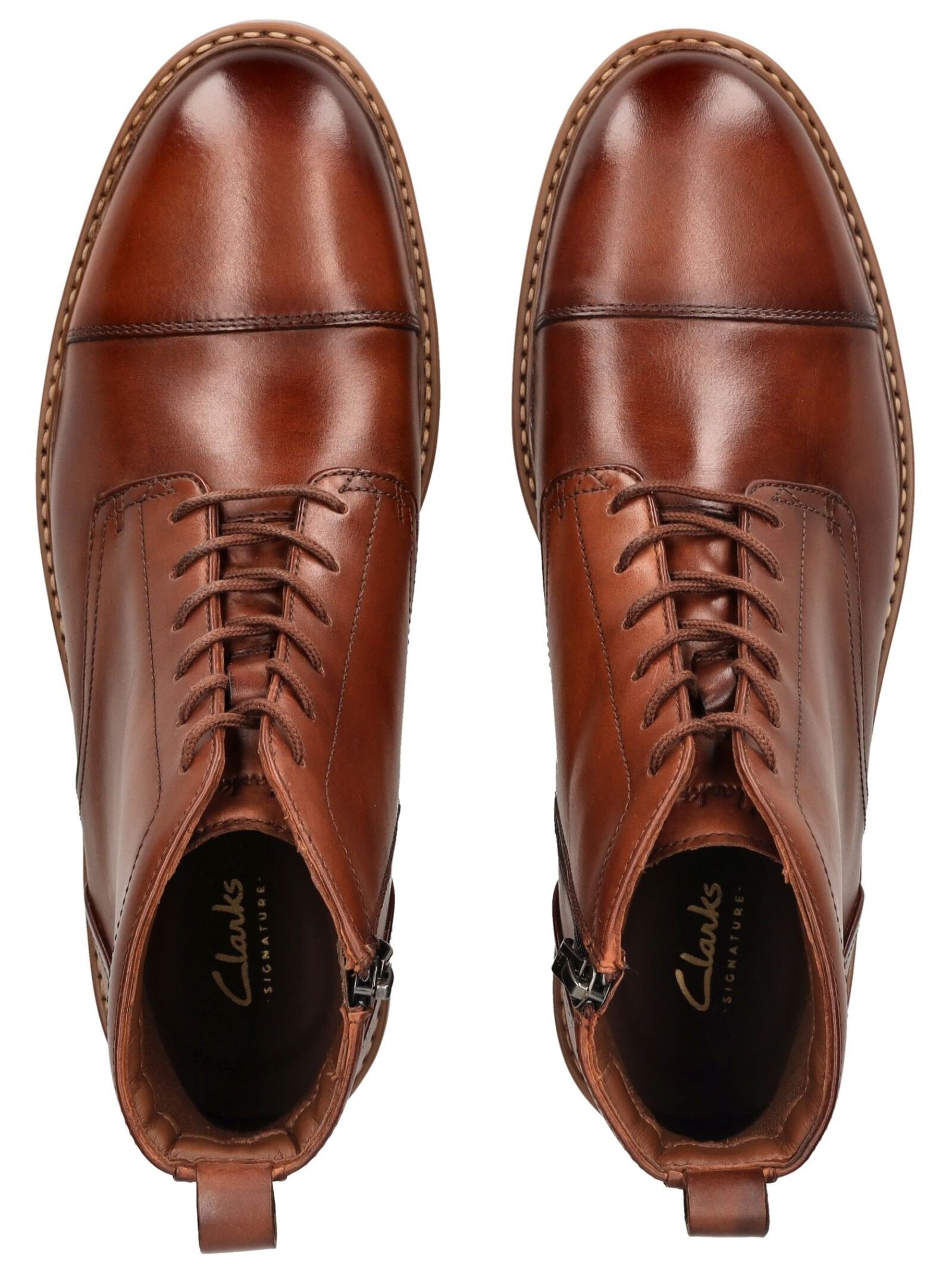 Clarks Schnürstiefelette »Clarks Stiefelette Leder«